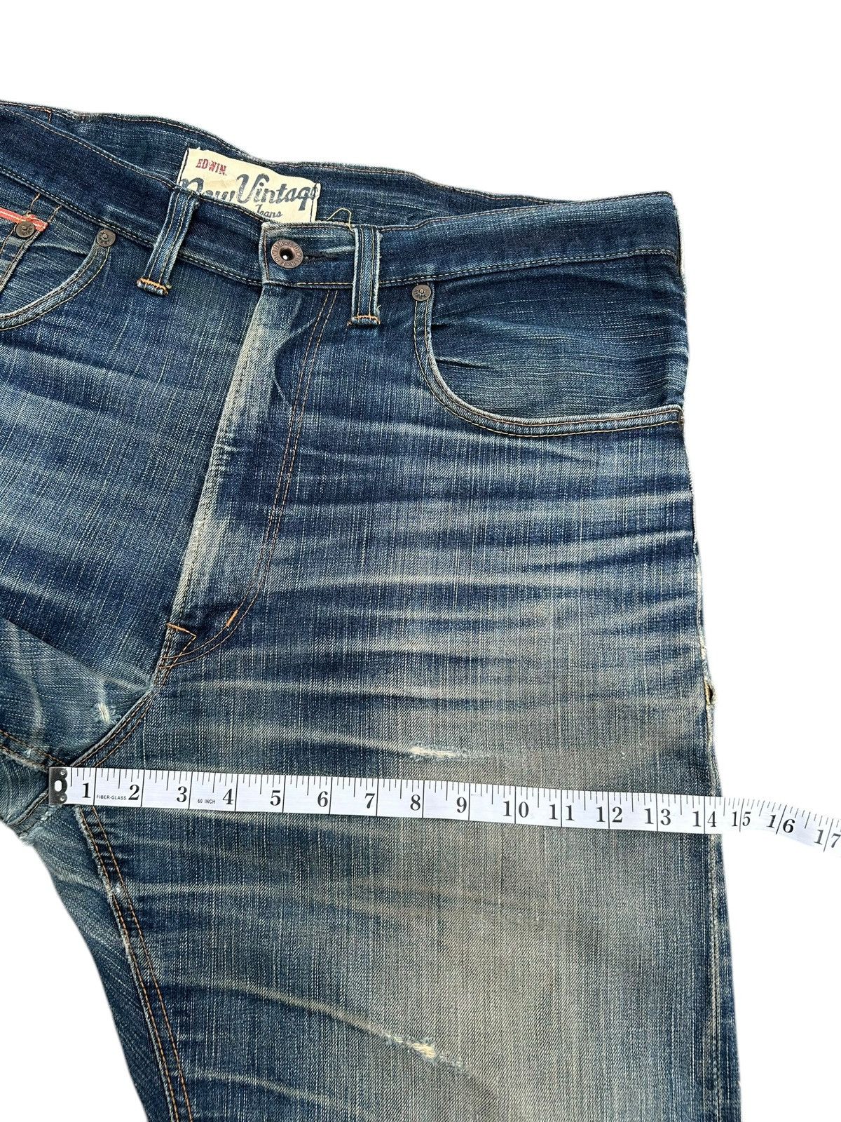 Kapital Vintage Edwin 505V Selvedge Distressed Denim Jeans Size US 40 / EU 56 - 21 Thumbnail