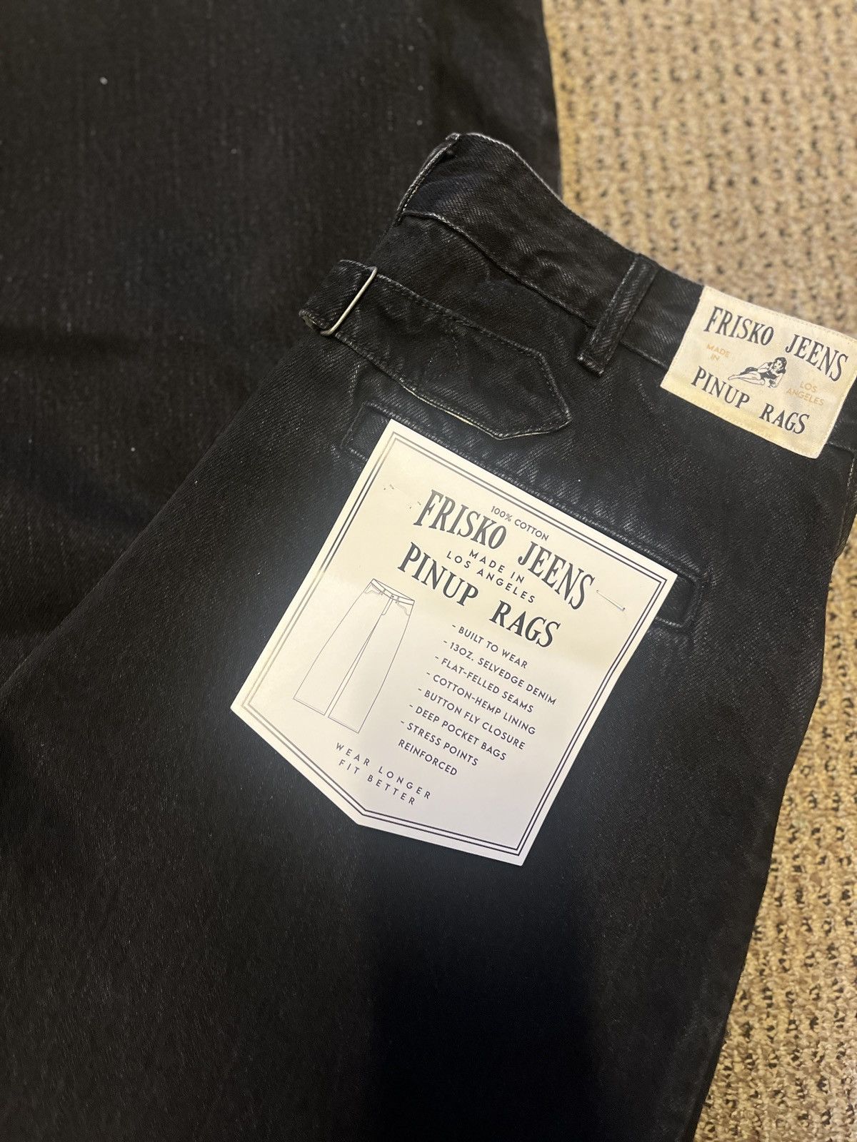 Designer Pinup Rags Frisko Jeens | Grailed