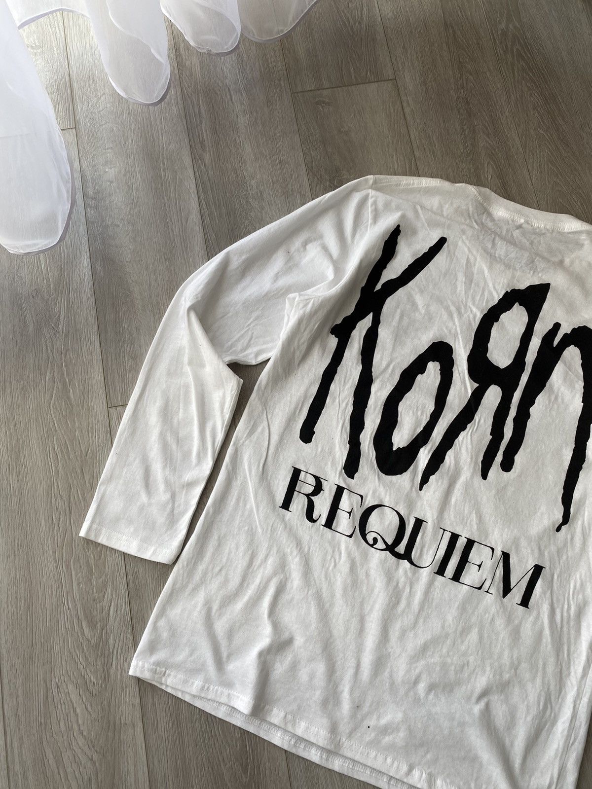 Band Tees × Vintage Korn Longsleeve Early 2000 Size US M / EU 48-50 / 2 - 2 Thumbnail