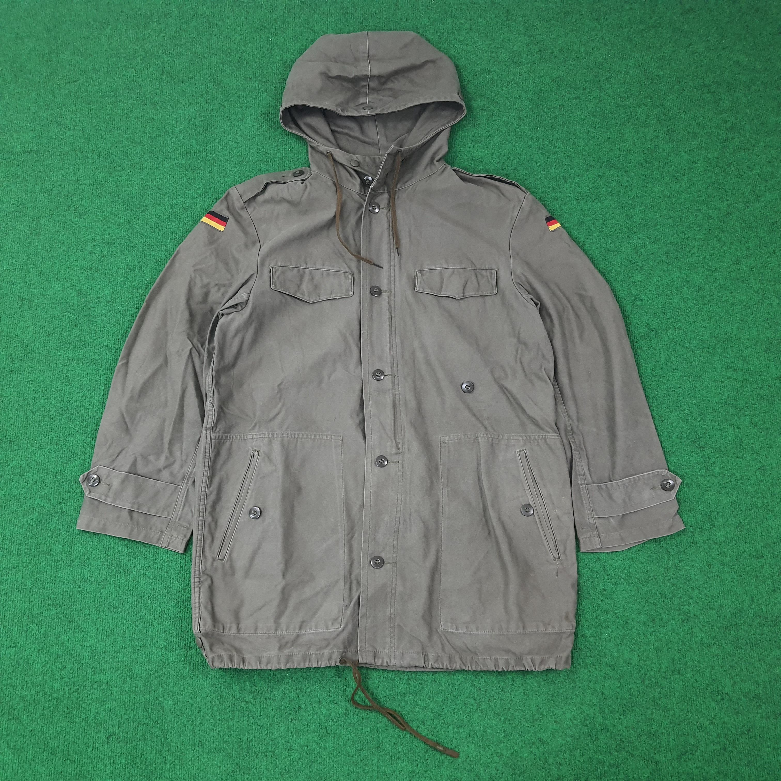 Express Vintage JEAN Express Germany Army Military Jacket C233N5 Size US L / EU 52-54 / 3 - 1 Thumbnail
