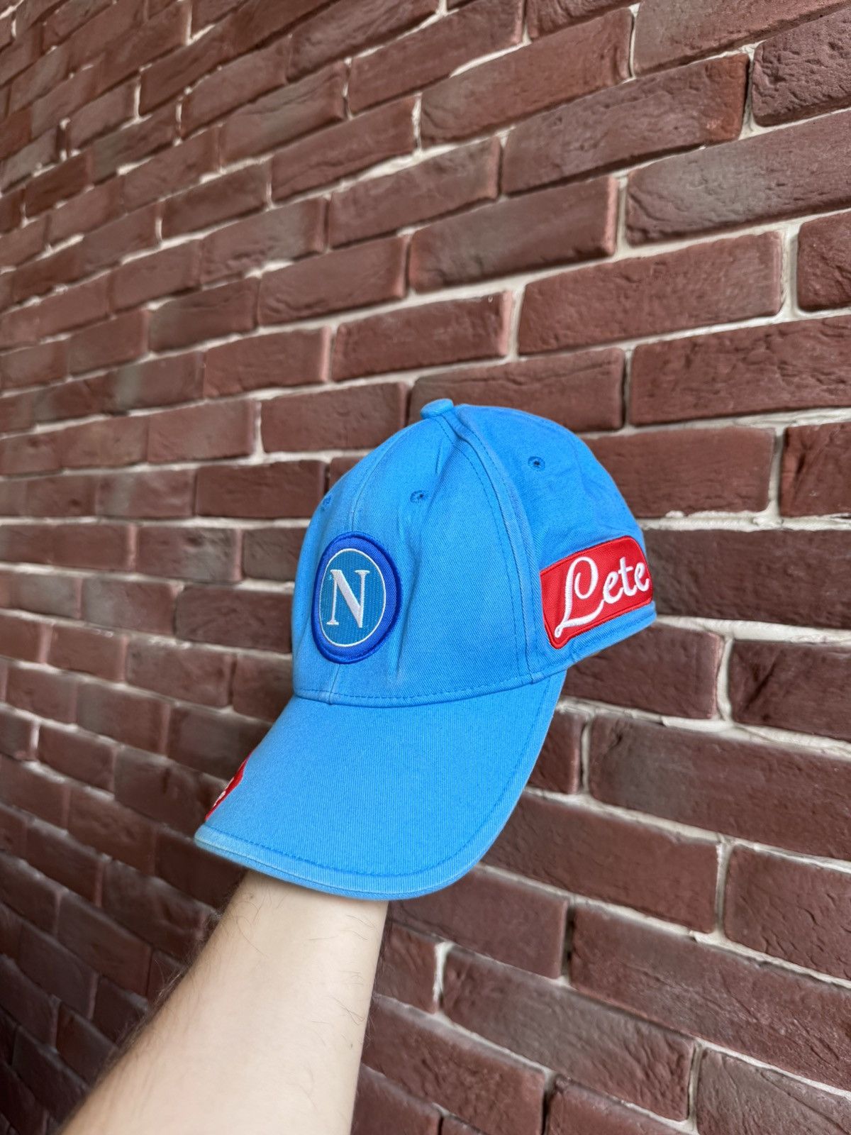 Kappa Rare Y2K Kappa NAPOLI Football Cap Hat Hype Soccer Size ONE SIZE - 2 Thumbnail