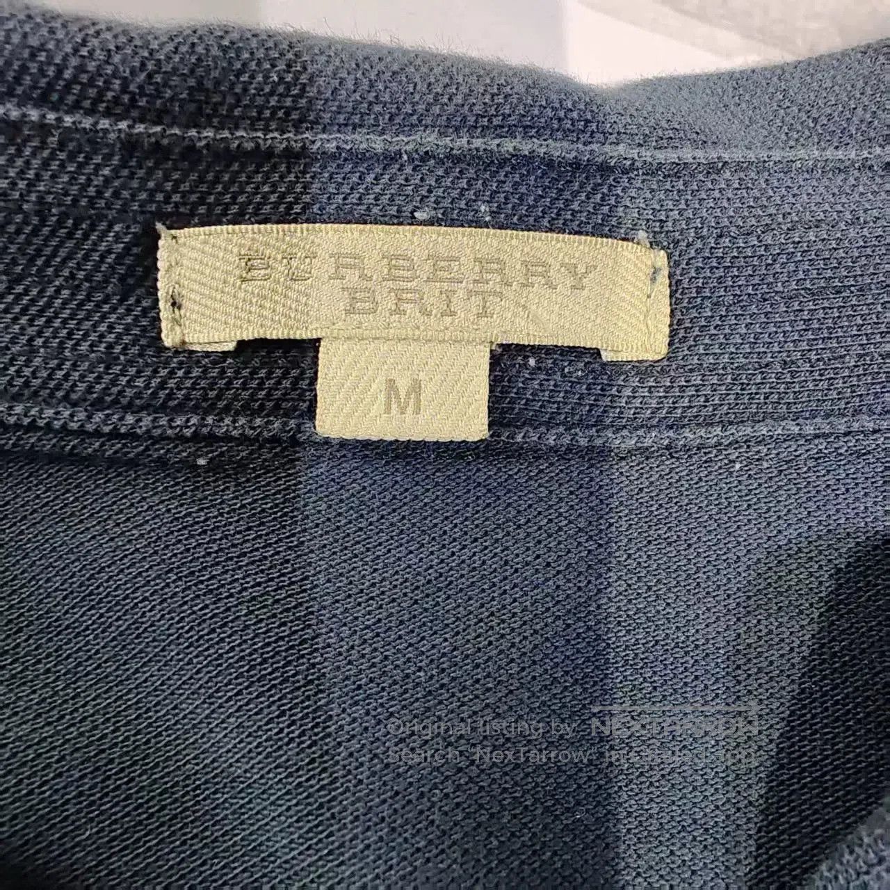 Burberry burberry navy blue long sleeve polo shirt. Size US M / EU 48-50 / 2 - 3 Thumbnail