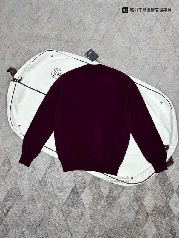 Ermenegildo Zegna Zegna Pure Cashmere Classic Unisex Sweater. Size US M / EU 48-50 / 2 - 7 Thumbnail
