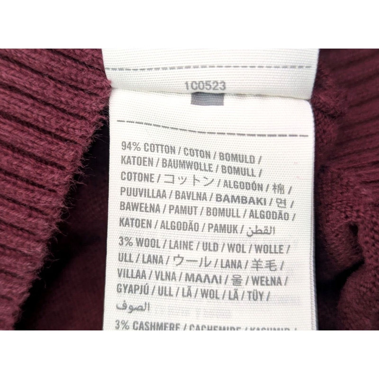 Abercrombie & Fitch Abercrombie & Fitch Sweater Womens XL Maroon V-Neck Wool Cashmere Knit Pullover Embroidered Moose 90s Bohemian Preppy Casual/Party Womens XL Red Size XL / US 12-14 / IT 48-50 - 5 Thumbnail