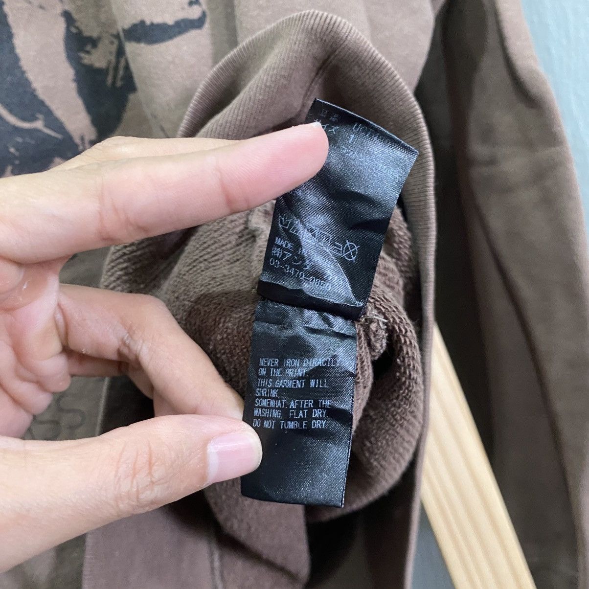 Undercover Undercover AW17 "Notice" Rapture Angel Crewneck Sweatshirt Size US S / EU 44-46 / 1 - 10 Thumbnail