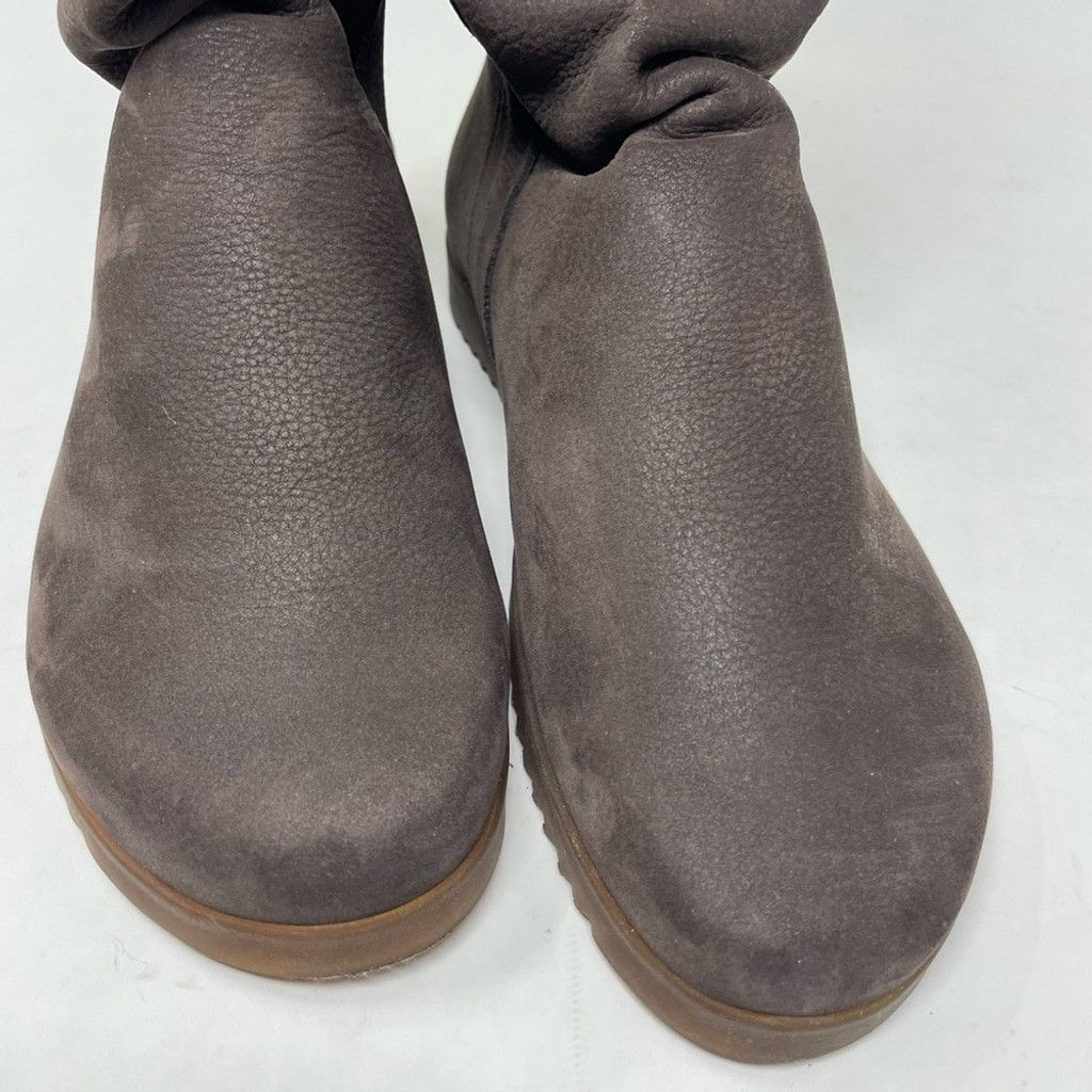 Other Arche Brown Nubuck Suede Flat Pull On Slouch Calf Boots 37 Size US 7 / IT 37 - 10 Thumbnail