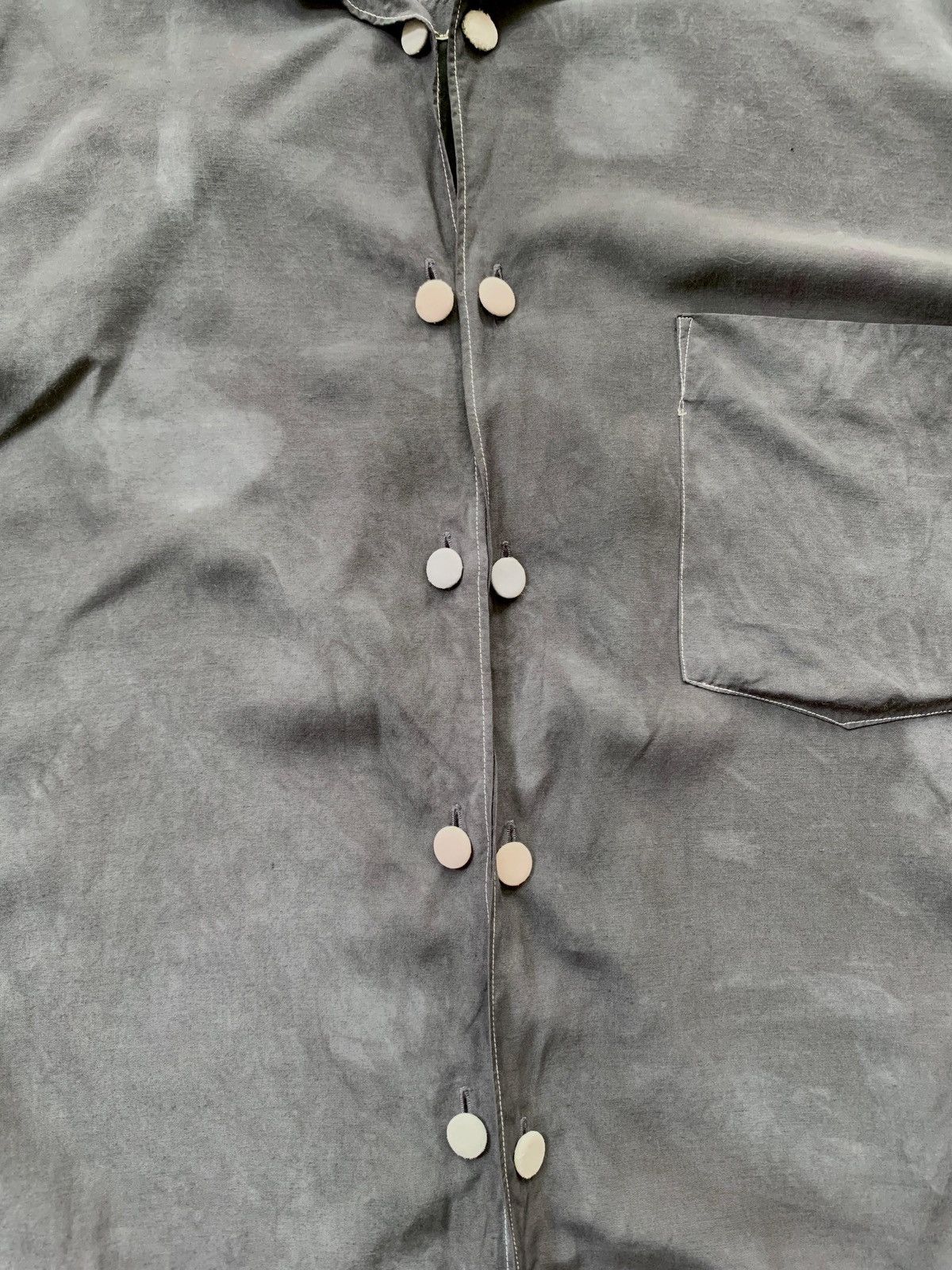 Comme des Garcons Homme Plus FREE TAX! Overdyed Chain Buttoned Shirt Size US M / EU 48-50 / 2 - 7 Thumbnail
