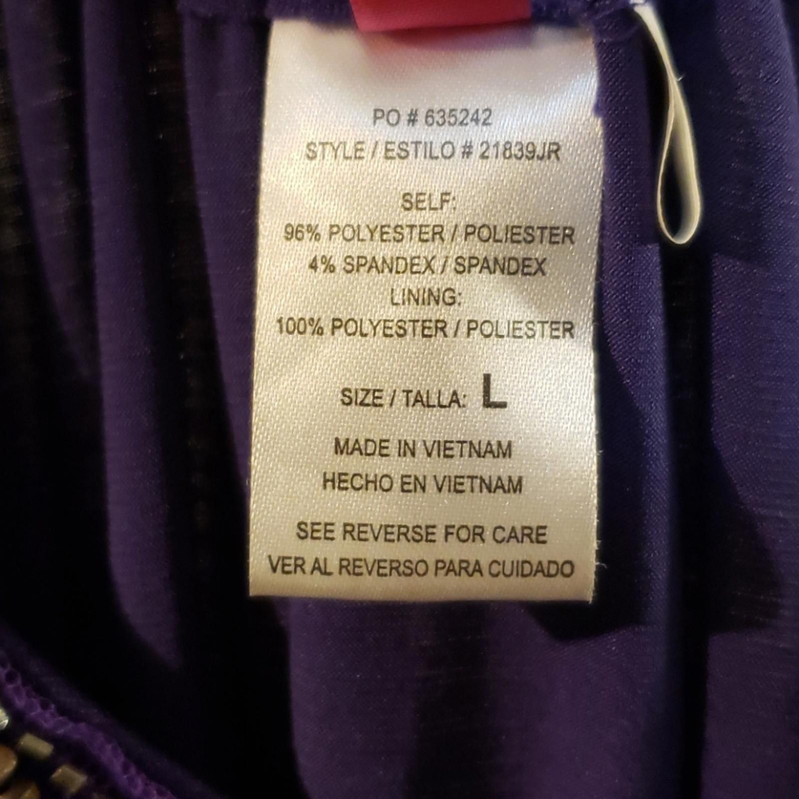 Other NWOT HeartSoul purple tank top with beading size L Size L / US 10 / IT 46 - 3 Thumbnail