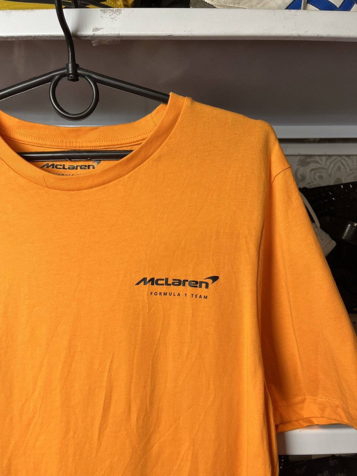 Vintage Mclaren big logo Orange t-shirt tee 90s racing moto rare Size US M / EU 48-50 / 2 - 21 Thumbnail