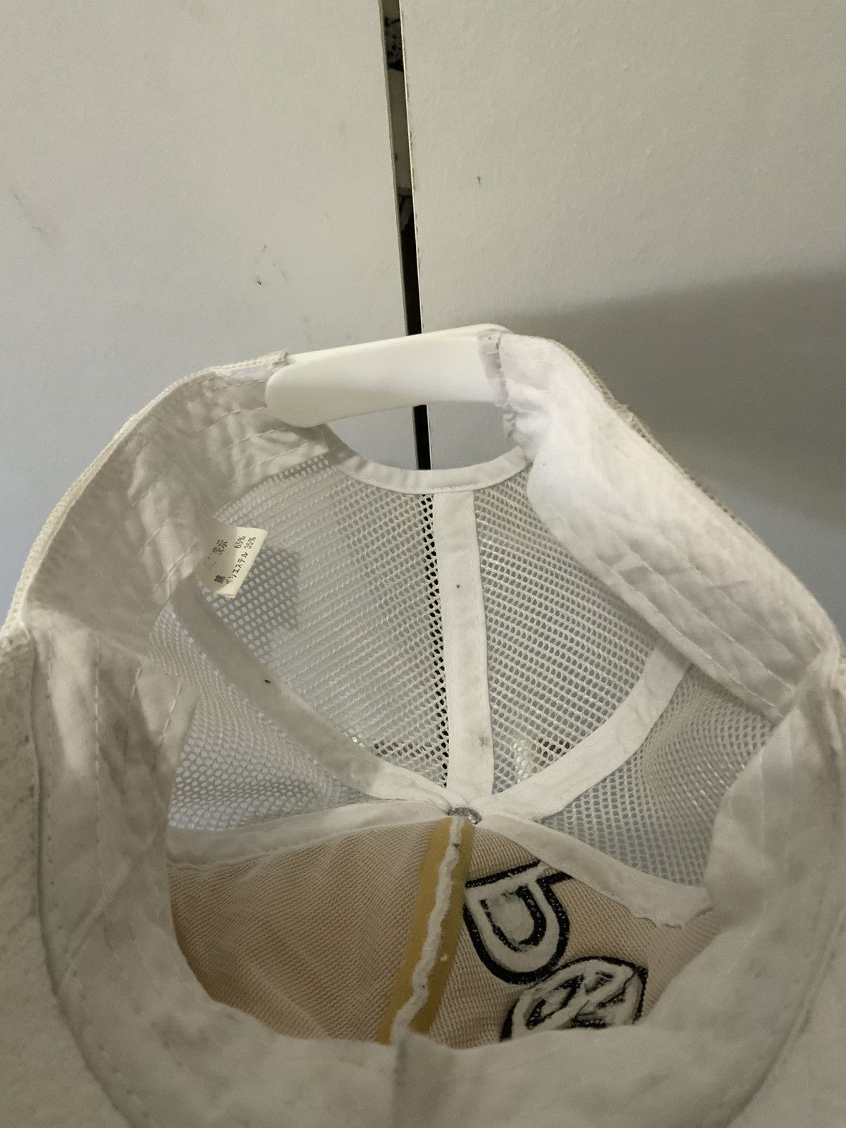 If Six Was Nine Peace Mohair Fur White Trucker Hat Size ONE SIZE - 9 Thumbnail