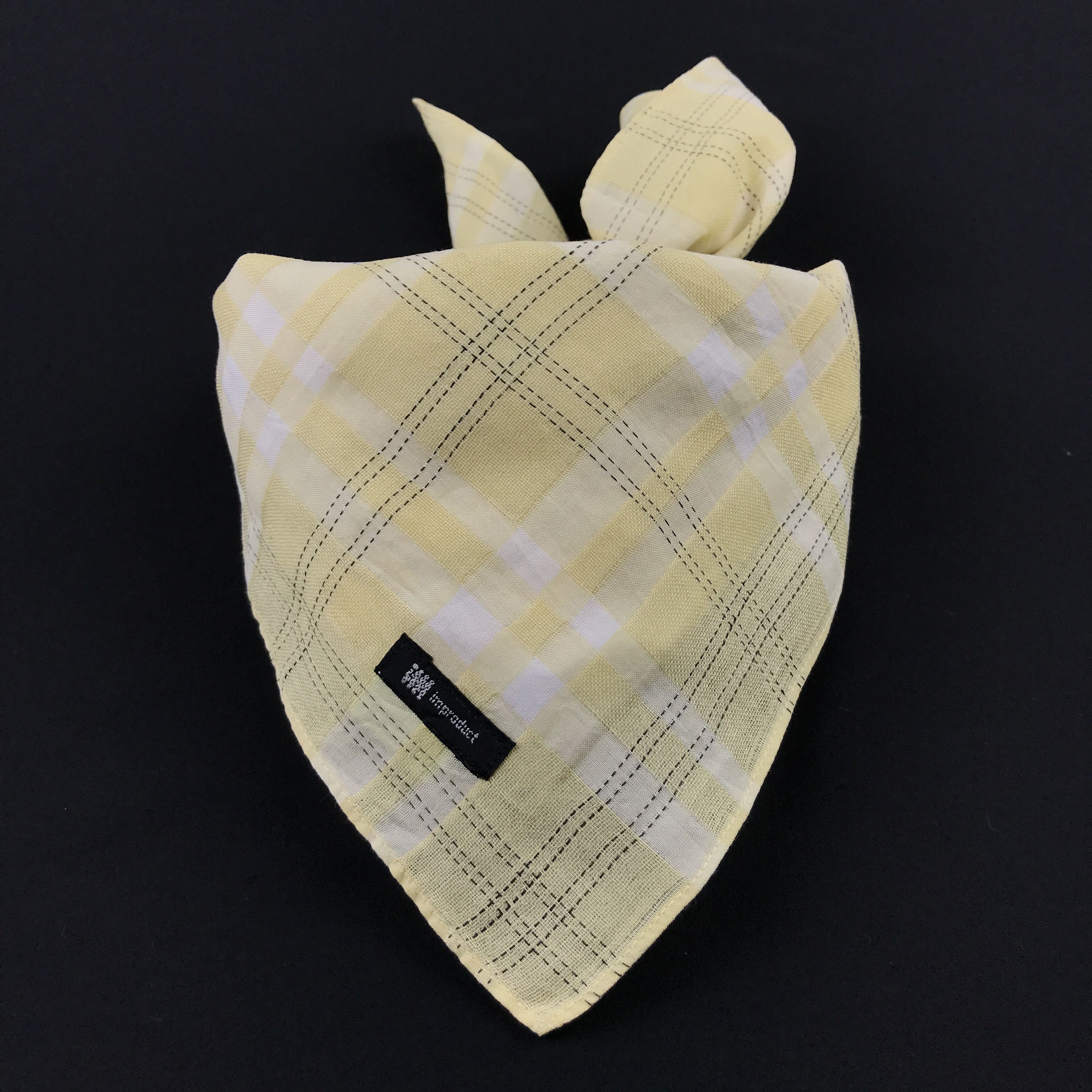 Issey Miyake × Japanese Brand × Vintage issey Miyaki Embroidery Bandana Neckerchief Handkerchief Size ONE SIZE - 4 Thumbnail