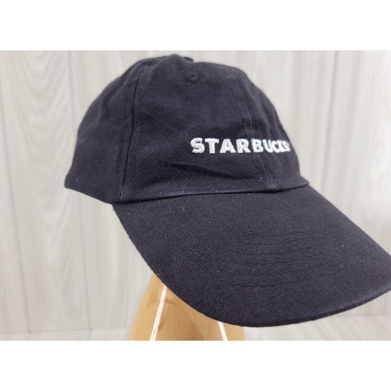 Vintage Starbucks Hat Black Adjustable Embroidered Baseball Cap Mens Size ONE SIZE - 4 Thumbnail