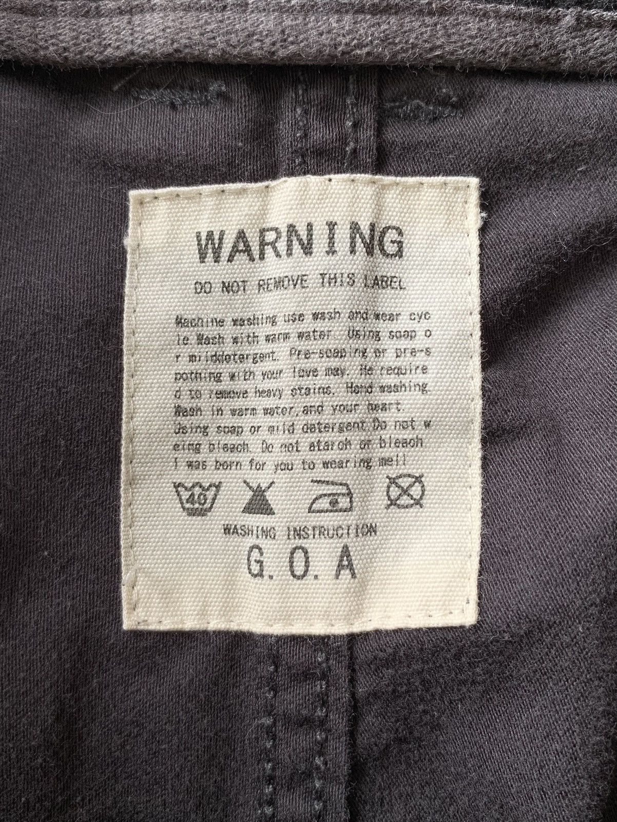 If Six Was Nine 2000s GOA Suspender Moto Cargo Pant Size US 34 / EU 50 - 4 Thumbnail