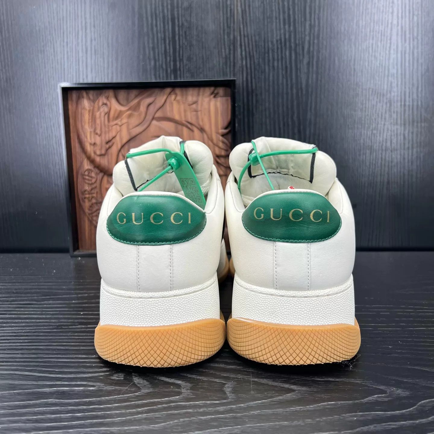 Gucci Gucci Pangding White Red 39 Size US 8.5 / IT 38.5 - 3 Thumbnail