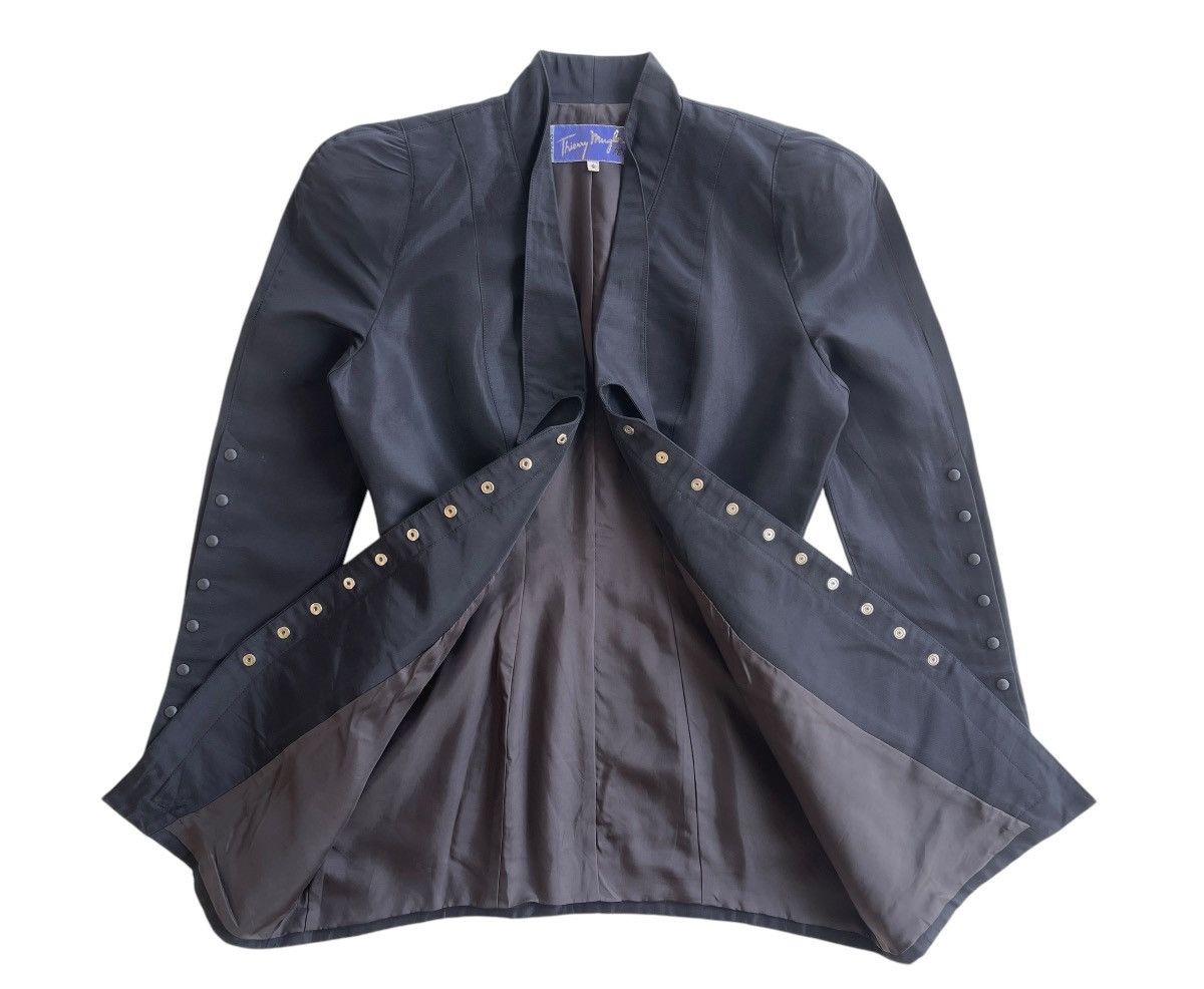 Thierry Mugler 1990s Iconic Structured Corseted Jacket Coat Size S / US 4 / IT 40 - 8 Thumbnail