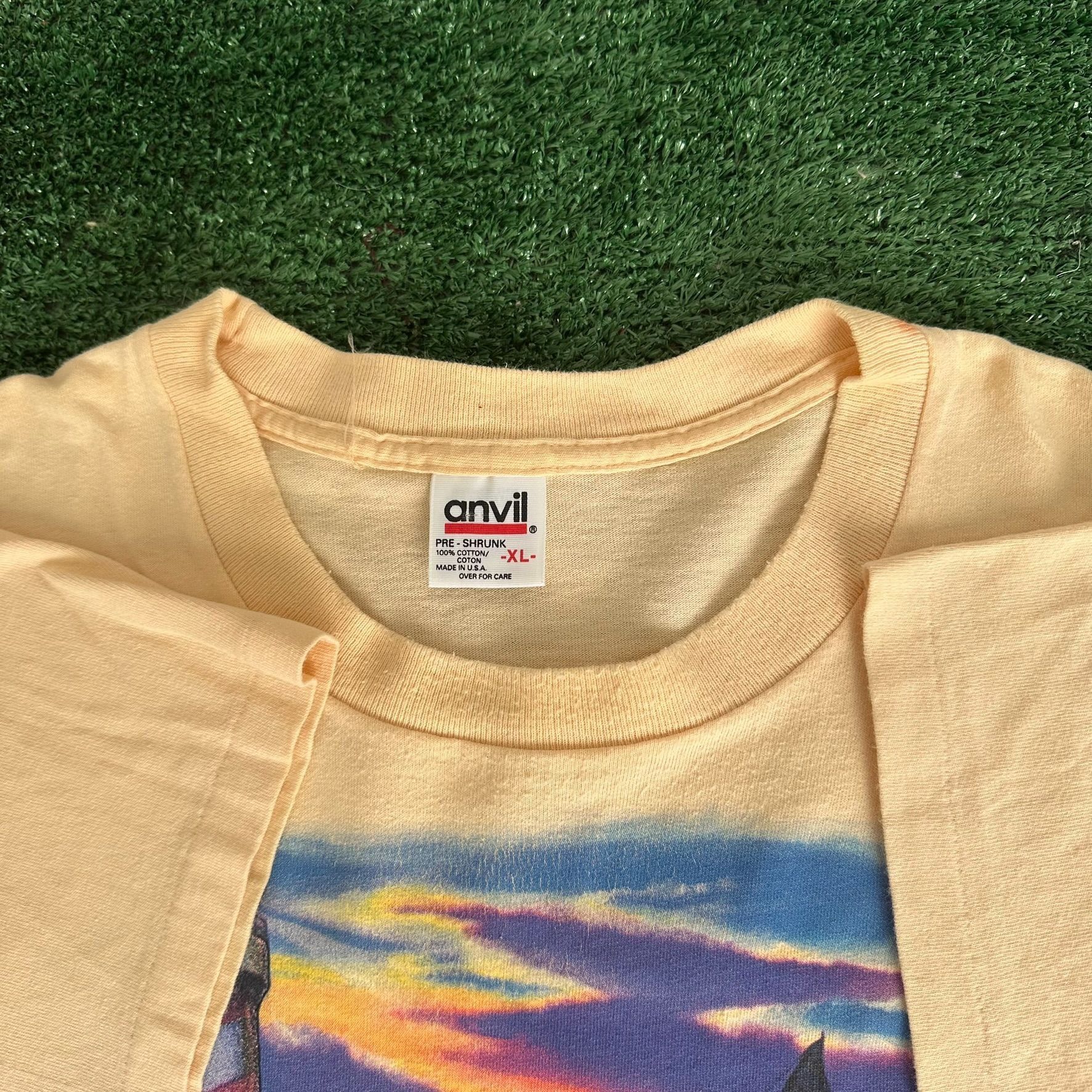 Vintage Vintage 90s Nags Head NC Sailing T-Shirt Landscape Preppy Na Size US XL / EU 56 / 4 - 4 Thumbnail