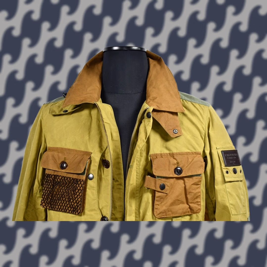 Barbour Barbour Gold Standard Sennen Jacket Mens M Seaweed Gold Cotton Hooded Casual Size US M / EU 48-50 / 2 - 1 Thumbnail