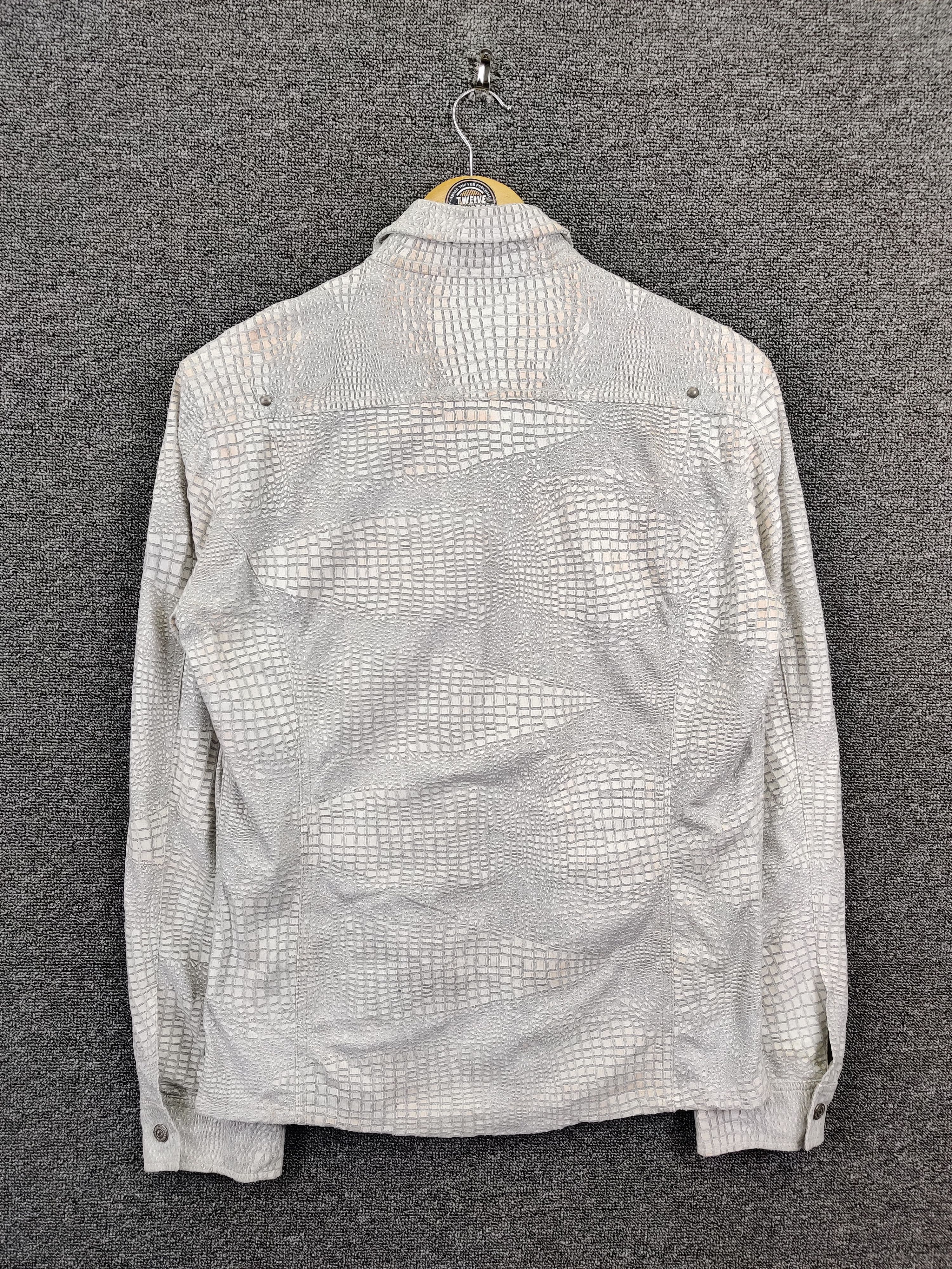 Tornado Mart Vintage Tornado Mart Abstract Jacket Crocodile Texture Size US M / EU 48-50 / 2 - 8 Thumbnail