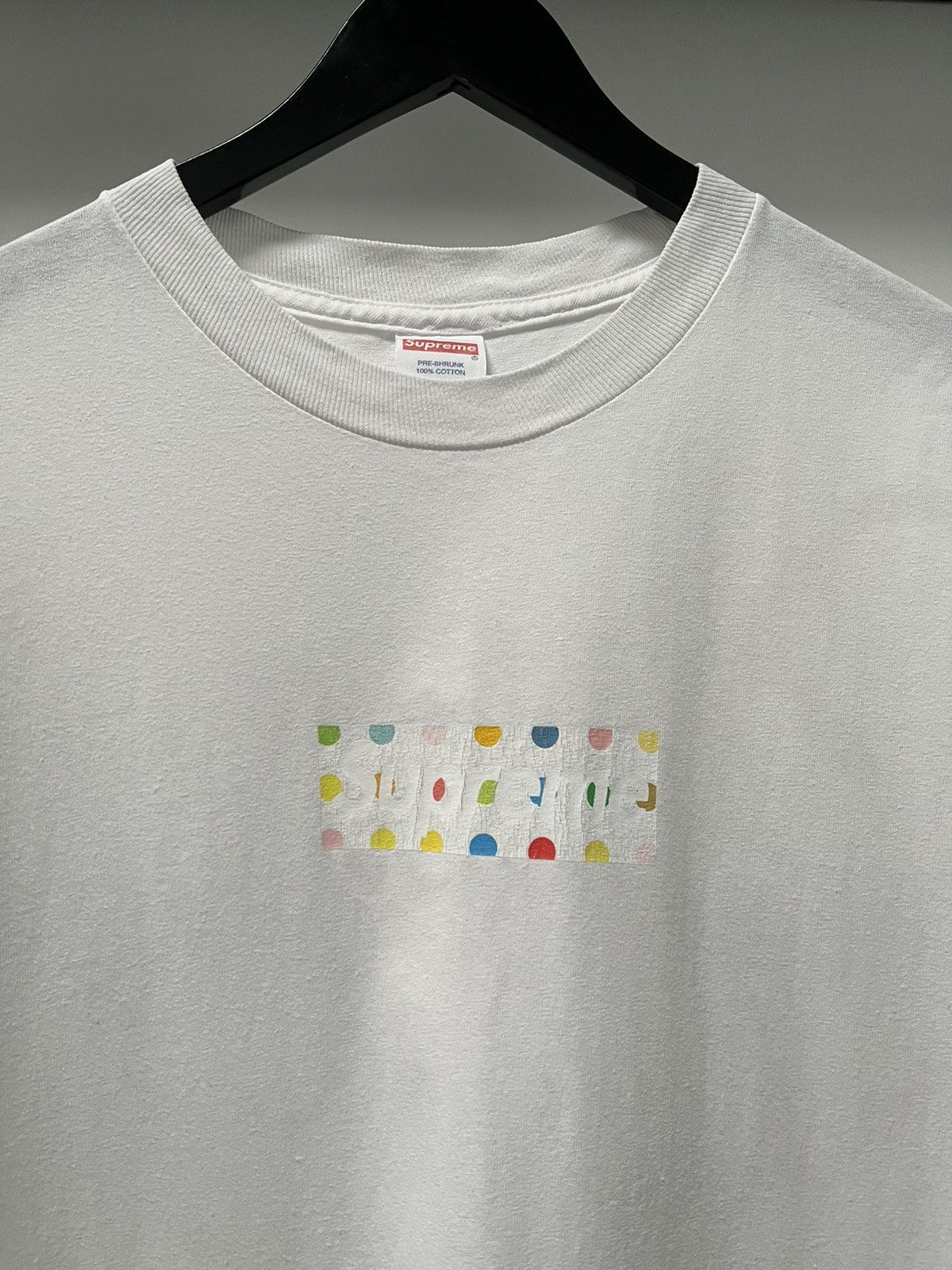 Supreme 2008 SUPREME DAMNIEN HIRST BOX LOGO TEE Size US M / EU 48-50 / 2 - 10 Thumbnail