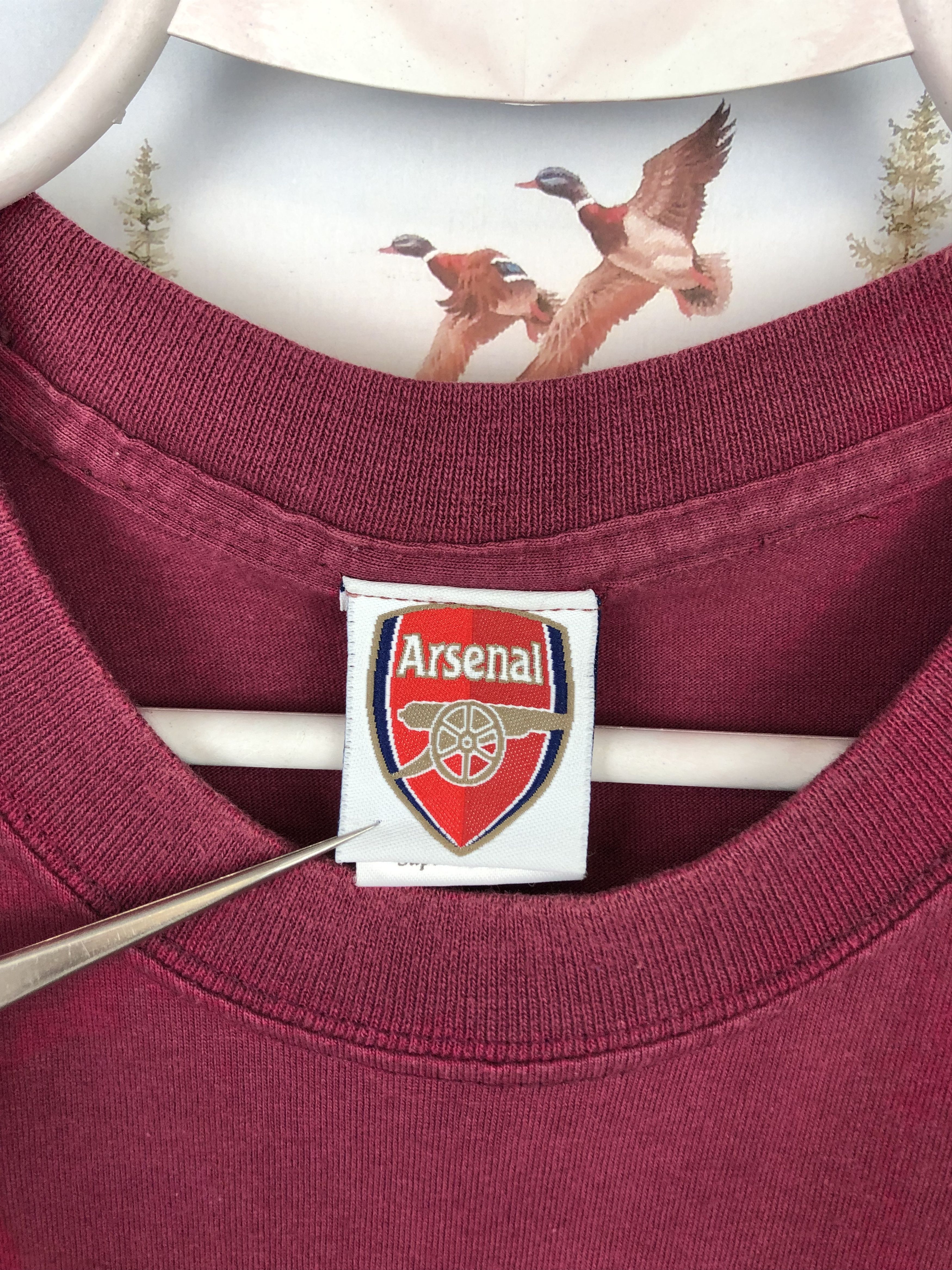 Vintage Vintage Arsenal Football Shirt Highbury Stadium Soccer Tee Size US M / EU 48-50 / 2 - 7 Thumbnail
