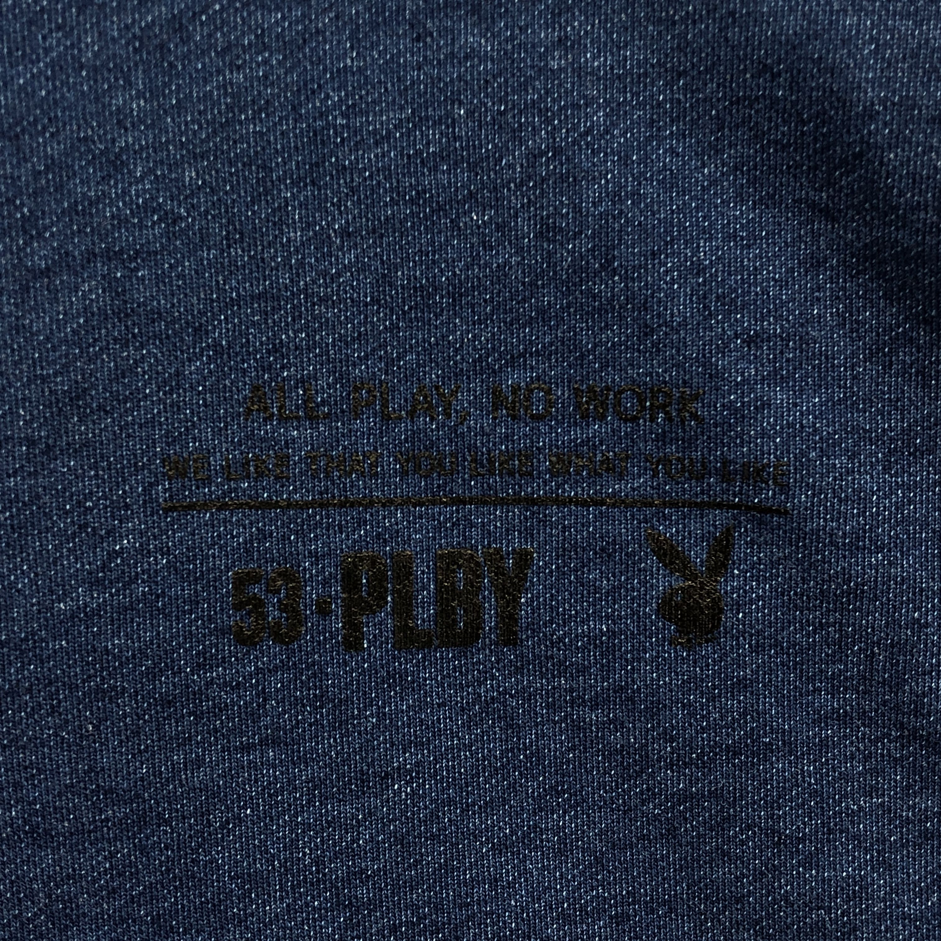 Playboy Vintage Y2K Playboy Sweater Distress Homeless Sweatshirt Size US M / EU 48-50 / 2 - 5 Thumbnail