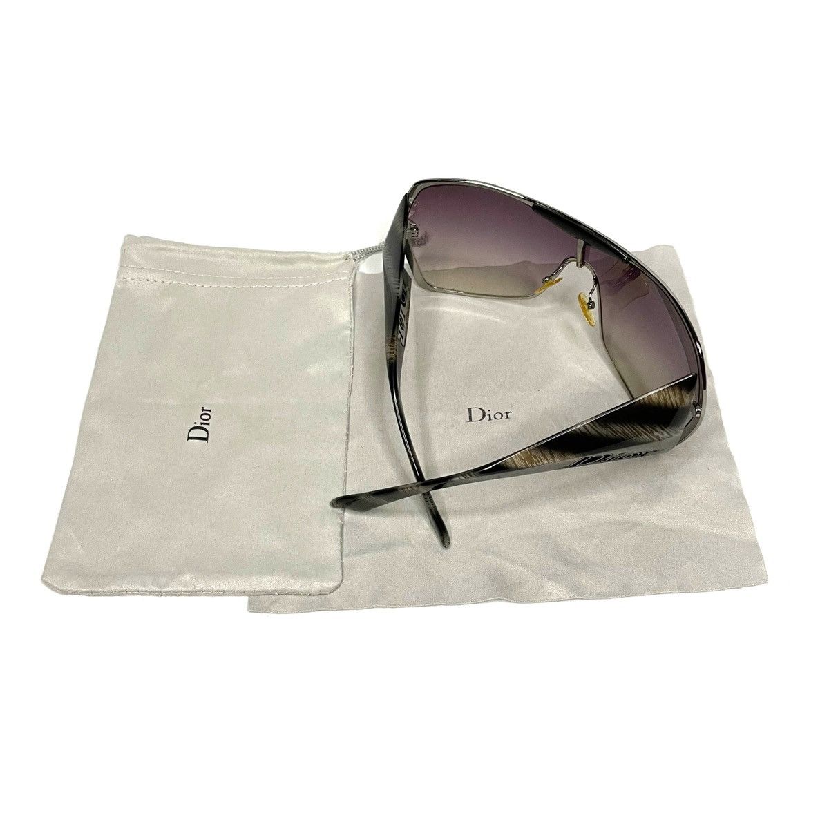 Dior × Vintage Dior Gaucho 1 Mask Sunglasses Size ONE SIZE - 11 Thumbnail