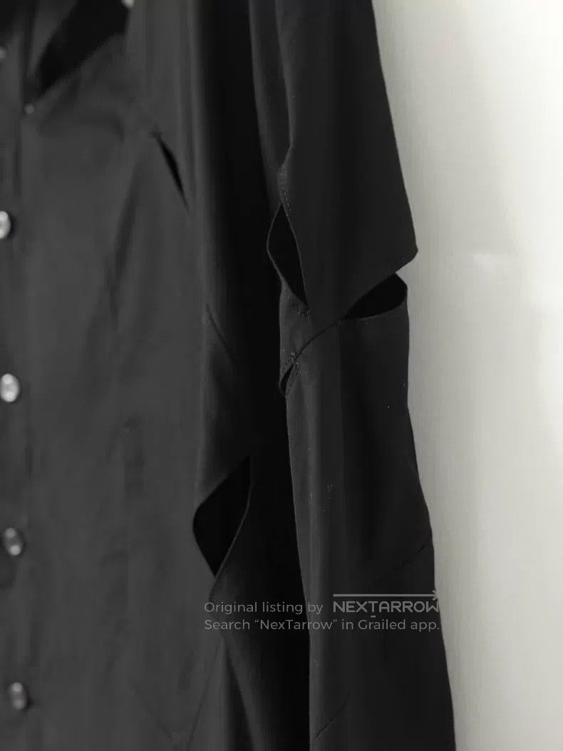 Yohji Yamamoto Yohji Yamamoto Deconstruct a cut-out long shirt| Size US S / EU 44-46 / 1 - 5 Thumbnail