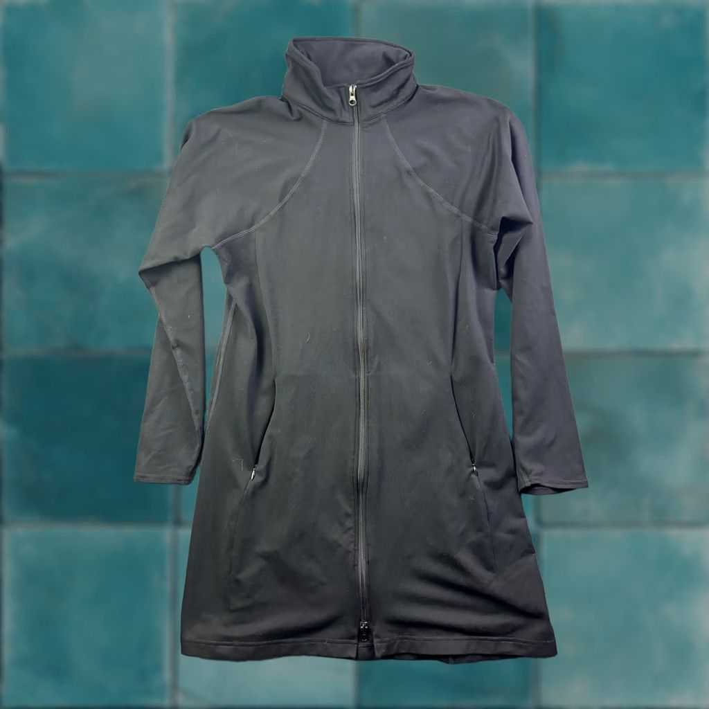 Vintage Kerrits Jacket Womens Medium Black Long Softshell Full Zip Equestrian Riding Size M / US 6-8 / IT 42-44 - 1 Thumbnail