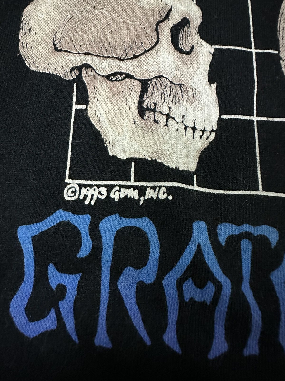 Band Tees × Grateful Dead × Liquid Blue Vtg 1993 Gem, Grateful Dead Liguid Blue David Opil Print Tee Size US L / EU 52-54 / 3 - 4 Thumbnail