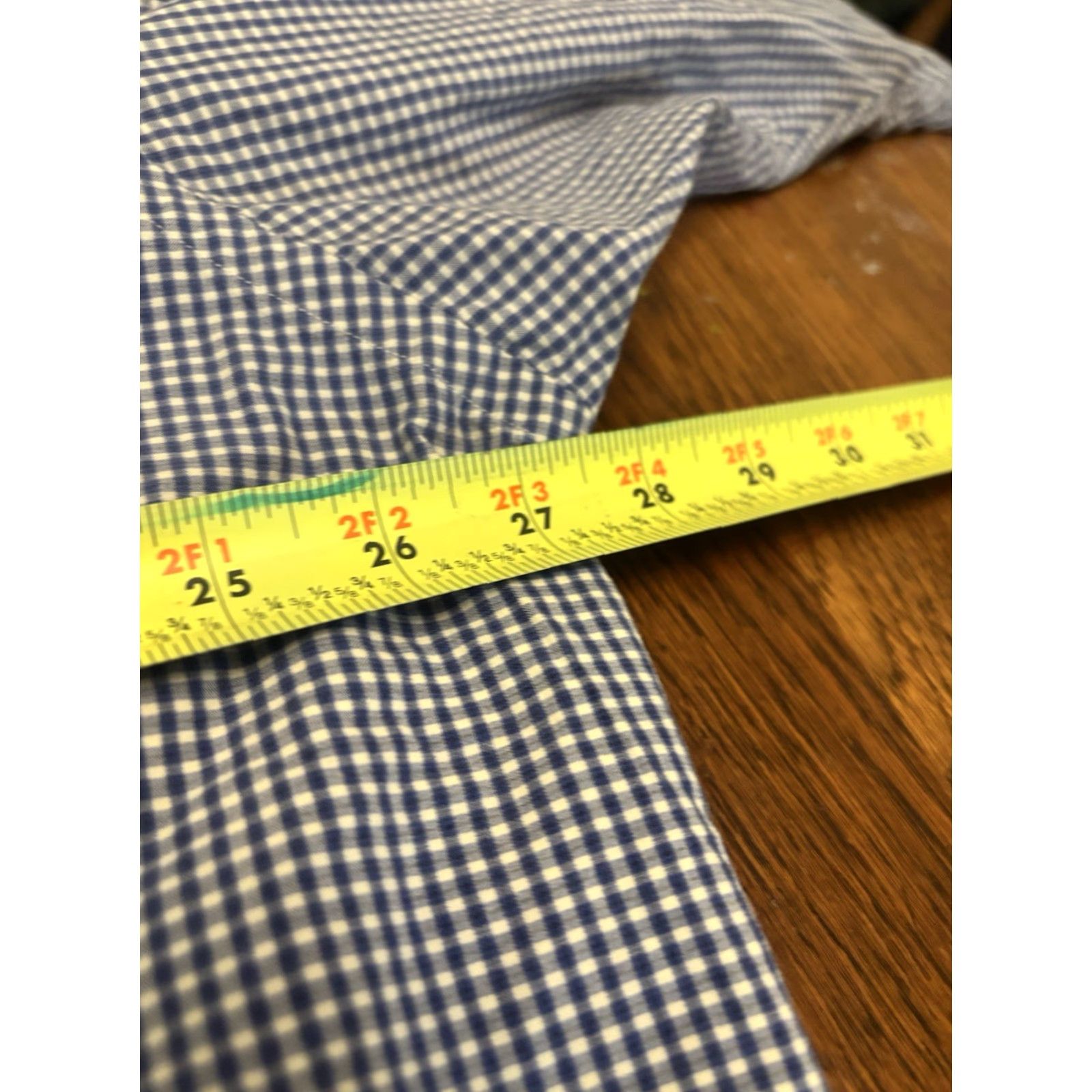 Ralph Lauren VINTAGE Ralph Lauren Shirt Mens XL Blue Plaid Button Up Pony Logo Blake Button-Down Collar Button-Up Casual Travel Workwear Size US XL / EU 56 / 4 - 3 Thumbnail
