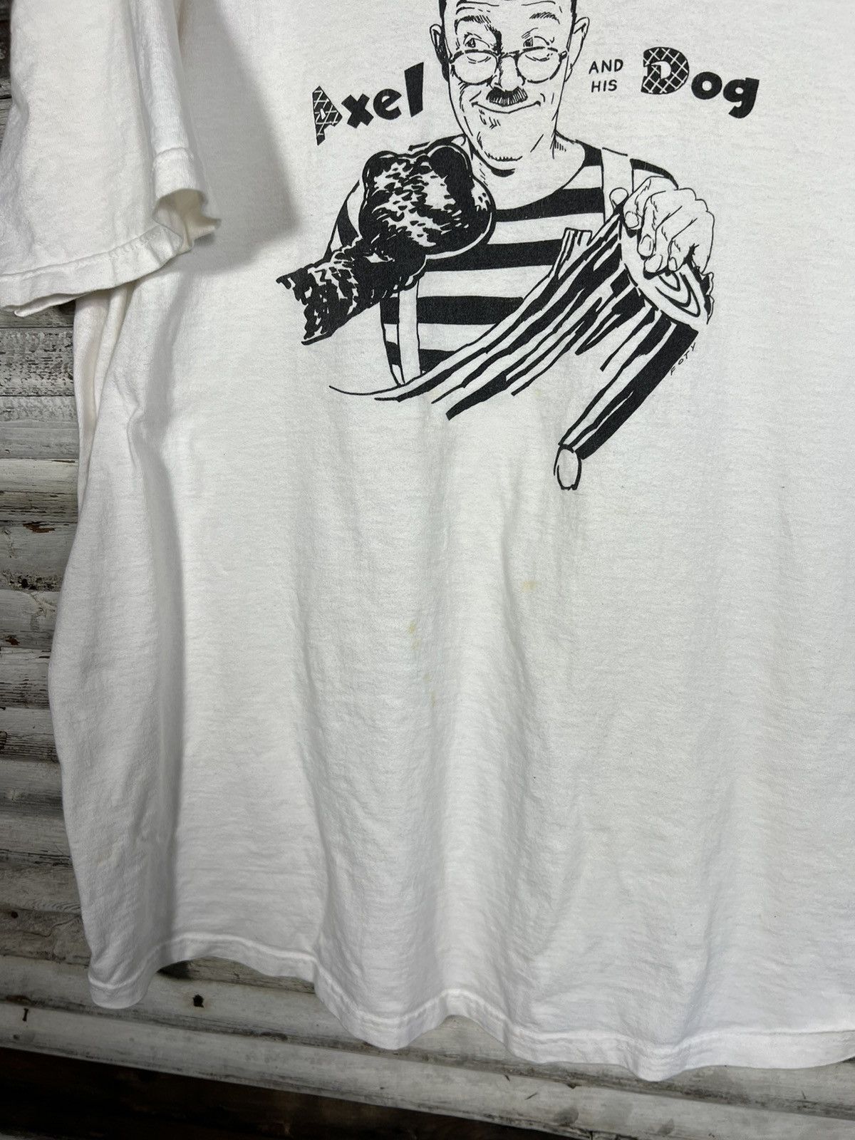 Vintage Vintage Axel and his Dog Shirt Size US XXL / EU 58 / 5 - 4 Thumbnail