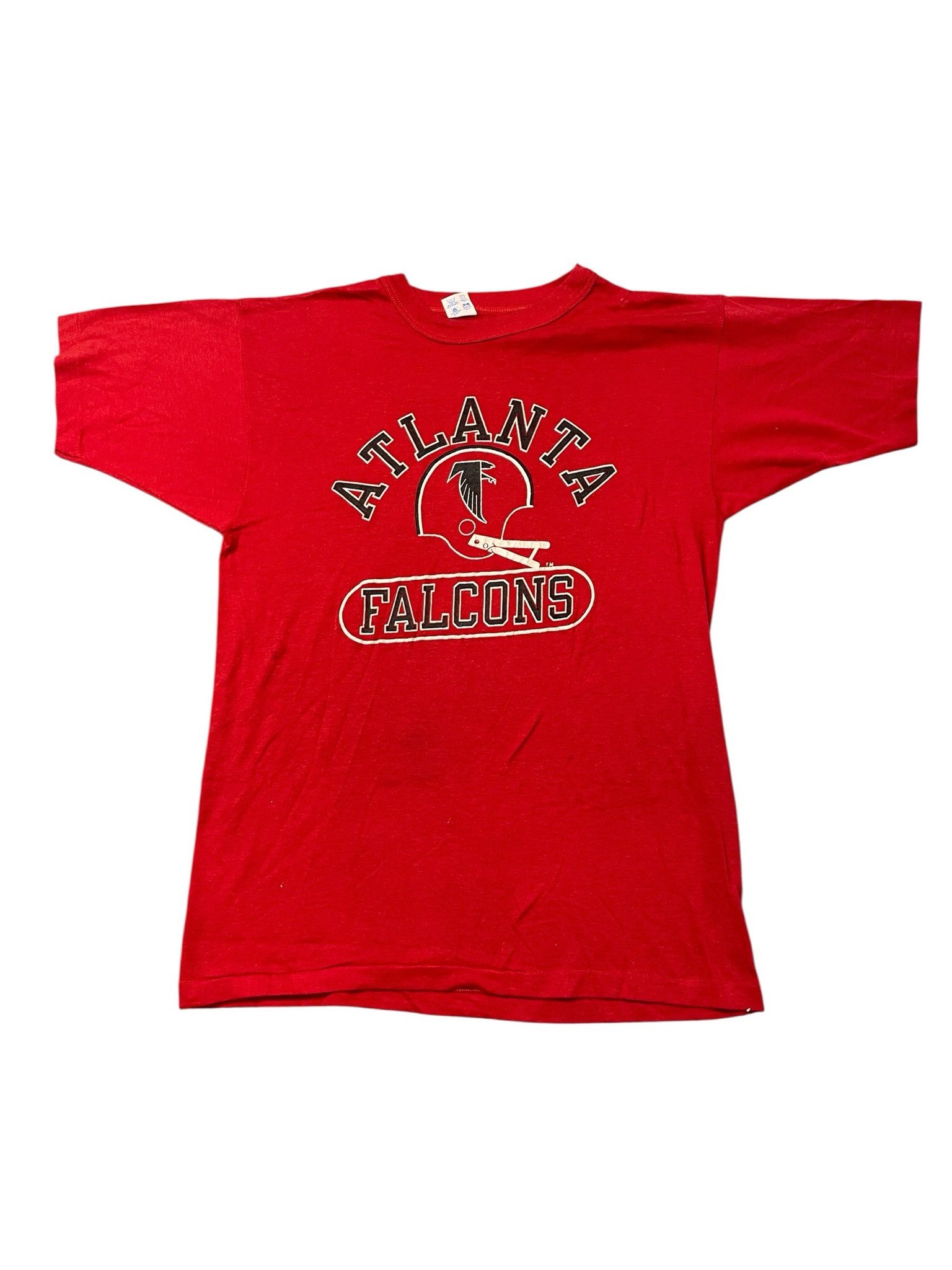 Champion Vintage 80s Atlanta Falcons Single Stitch Champion T-Shirt Size US L / EU 52-54 / 3 - 1 Thumbnail