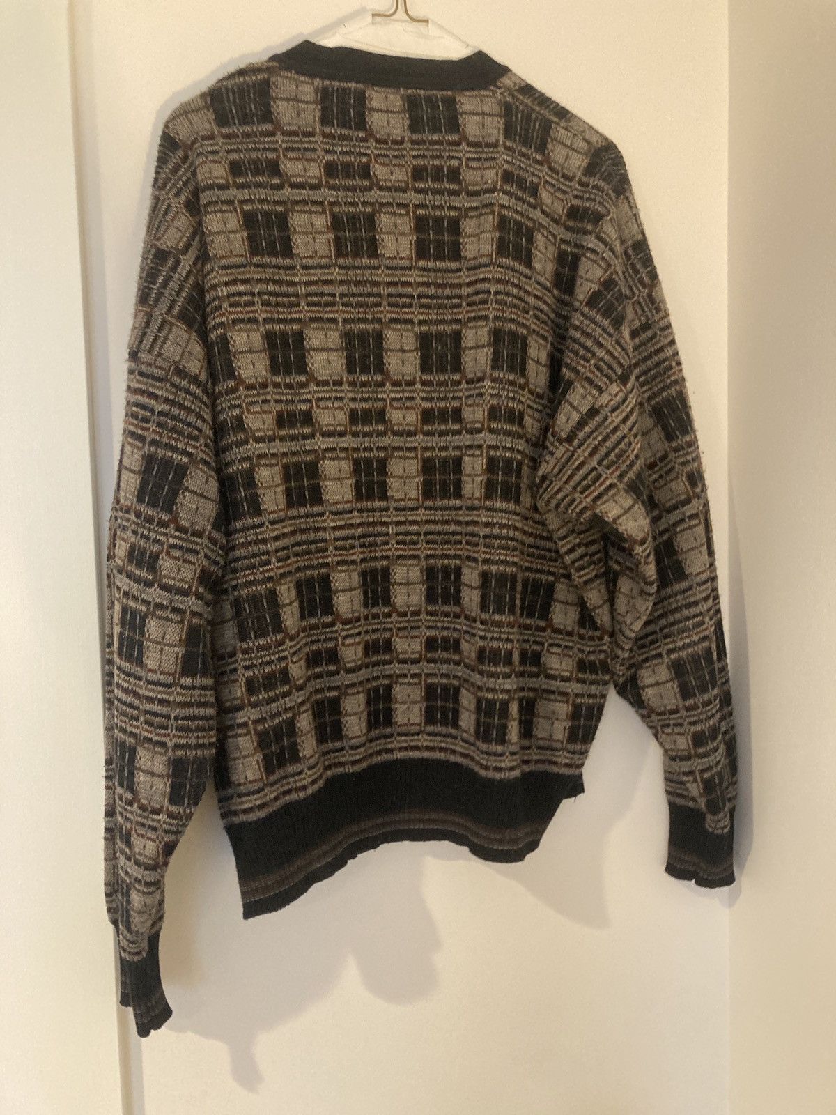 Brandini × Vintage Brandini flannel knit cardigan Size US M / EU 48-50 / 2 - 2 Thumbnail