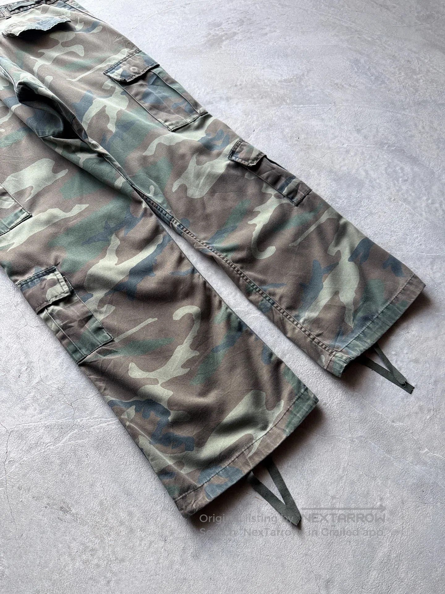 Vintage Vintage Military Camo Cargo Pants. Size US 36 / EU 52 - 7 Thumbnail