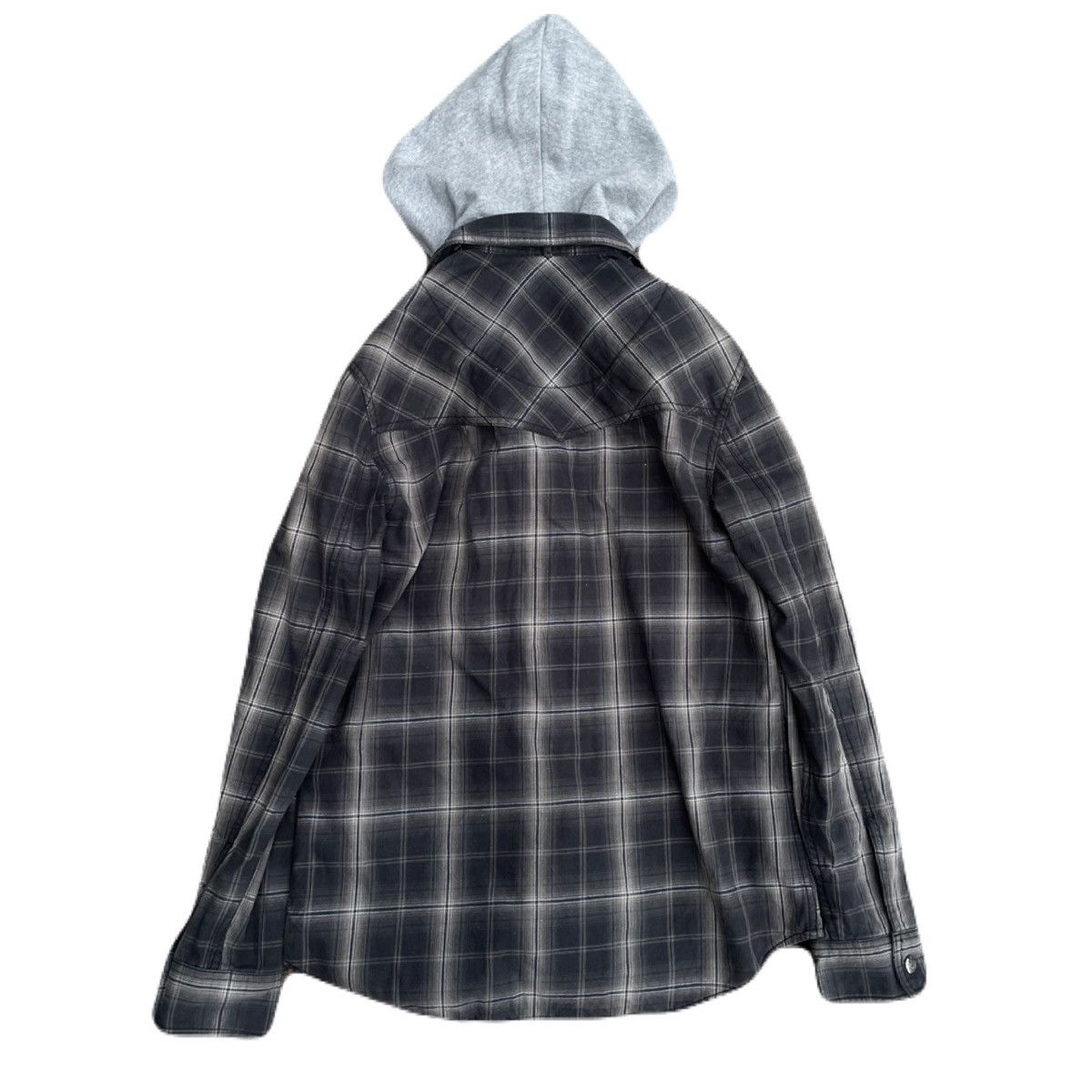 If Six Was Nine 2000s Japanese archive Vkei Docking Hooded Zip Gimmic Shirts Size US S / EU 44-46 / 1 - 5 Thumbnail