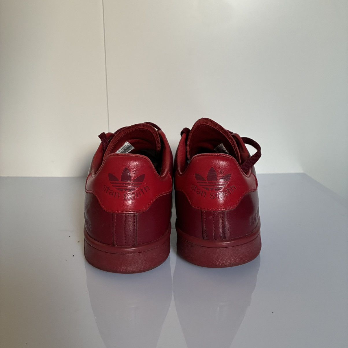 Adidas × Raf Simons Adidas Stan Smith X Raf Simons Tomato Red/Core Black Size US 10 / EU 43 - 7 Thumbnail