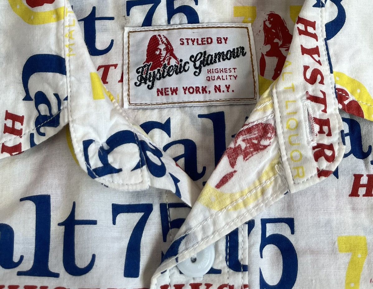 Hysteric Glamour TAX FREE 🇺🇸 Hysteric glamour printed girls button up shirt Size US S / EU 44-46 / 1 - 3 Thumbnail