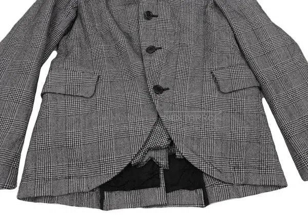 Comme des Garcons Comme Des Garcons Gray vintage houndstooth jacket top Size XS / US 0-2 / IT 36-38 - 7 Thumbnail
