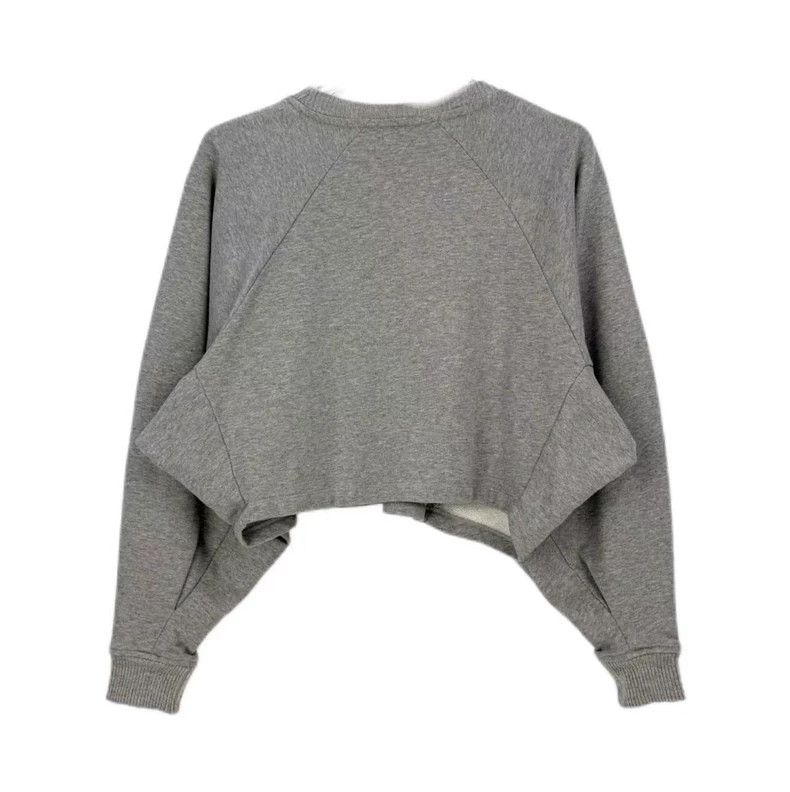 Loewe LOEWE Gray collar embroidered logo hoodie Size S / US 4 / IT 40 - 2 Thumbnail