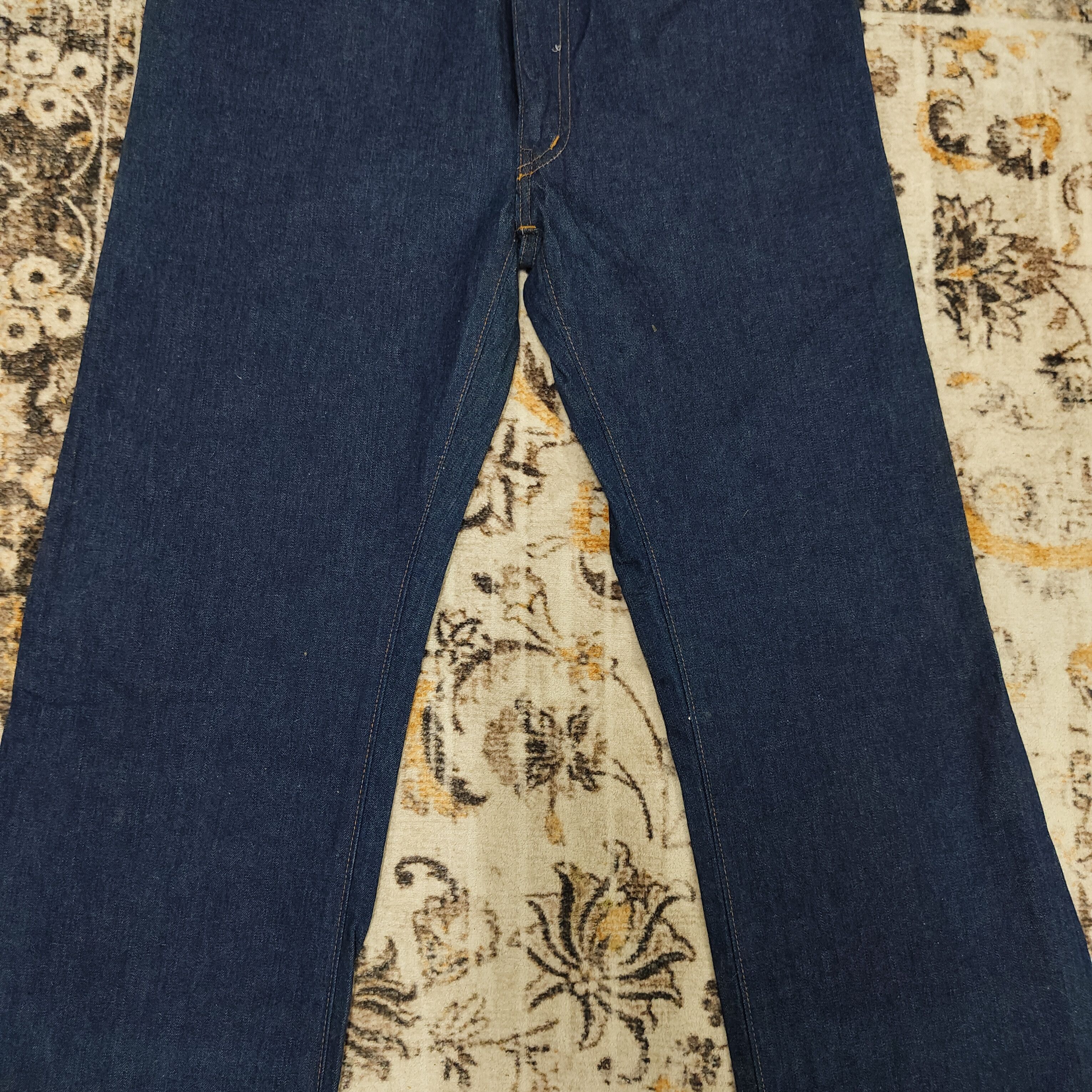 Japanese Brand Vintage 70s YKK Flare Denim Jean Size US 31 - 10 Thumbnail