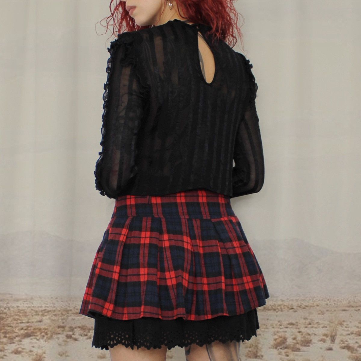 Other 🕯️BLACK STRIPED BLOUSE🕯️ Size S / US 4 / IT 40 - 3 Thumbnail