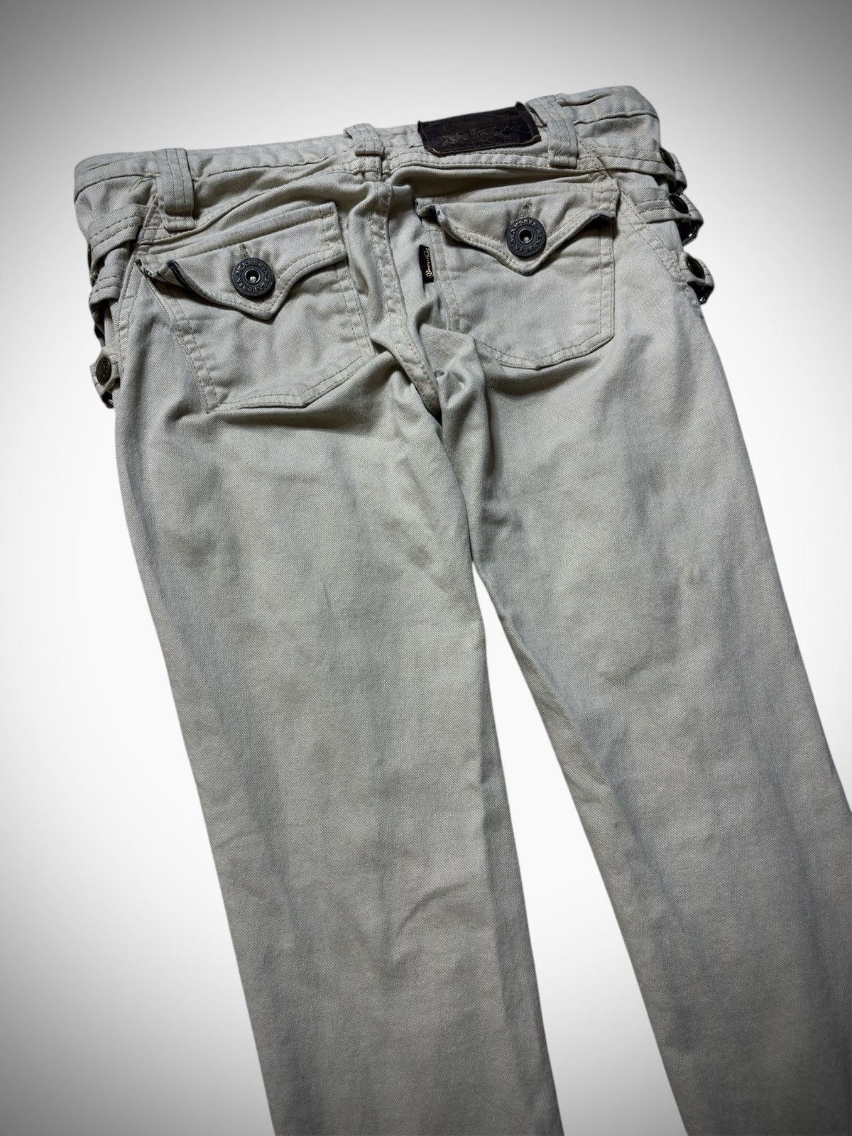 If Six Was Nine 2000’s D.I.A Spec - Distressed Skinny Heisei-era Punk Style Size 27" / US 4 / IT 40 - 9 Thumbnail
