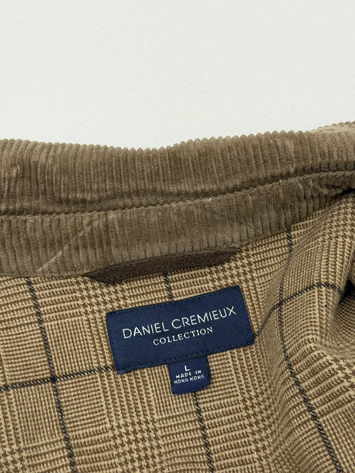 Daniel Cremieux Daniel Cremieux Corduroy Heavyweight Bomber Jacket Lined L Size US L / EU 52-54 / 3 - 8 Thumbnail