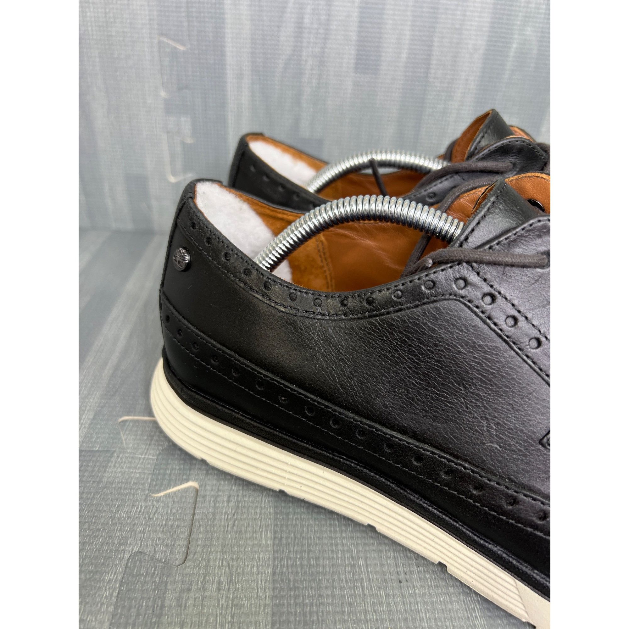 Timberland Timberland Wingtip Oxford Sensorflex Comfort Mens 11.5 Black Size US 11.5 / EU 44-45 - 7 Thumbnail