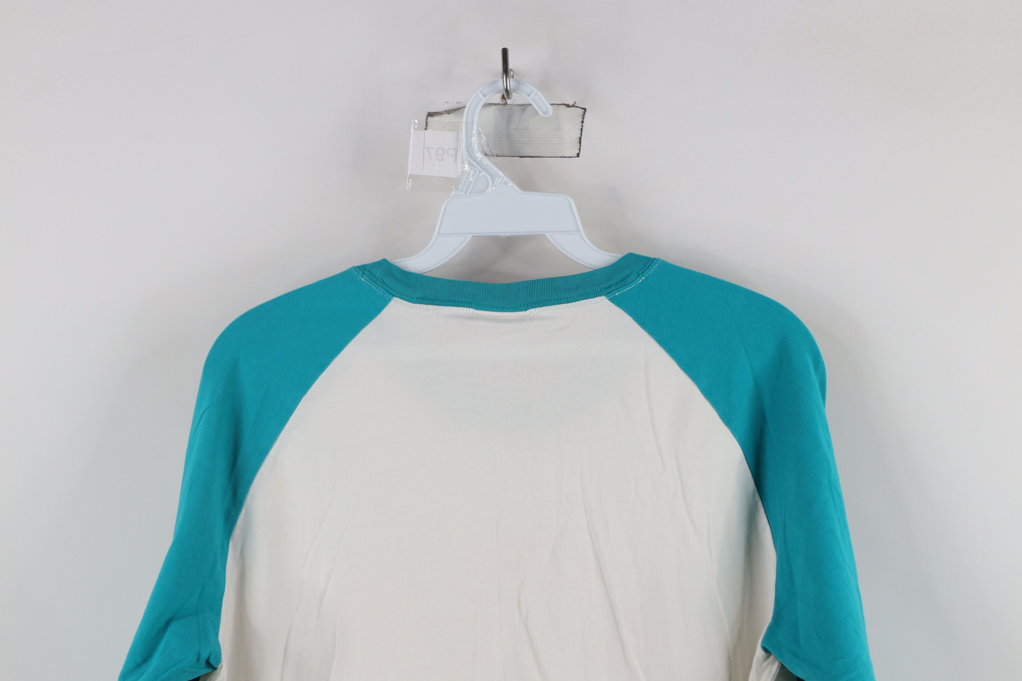 Nike × Vintage Vintage Nike Air Out Big Swoosh 3/4 Sleeve Raglan T-Shirt Size US M / EU 48-50 / 2 - 10 Thumbnail