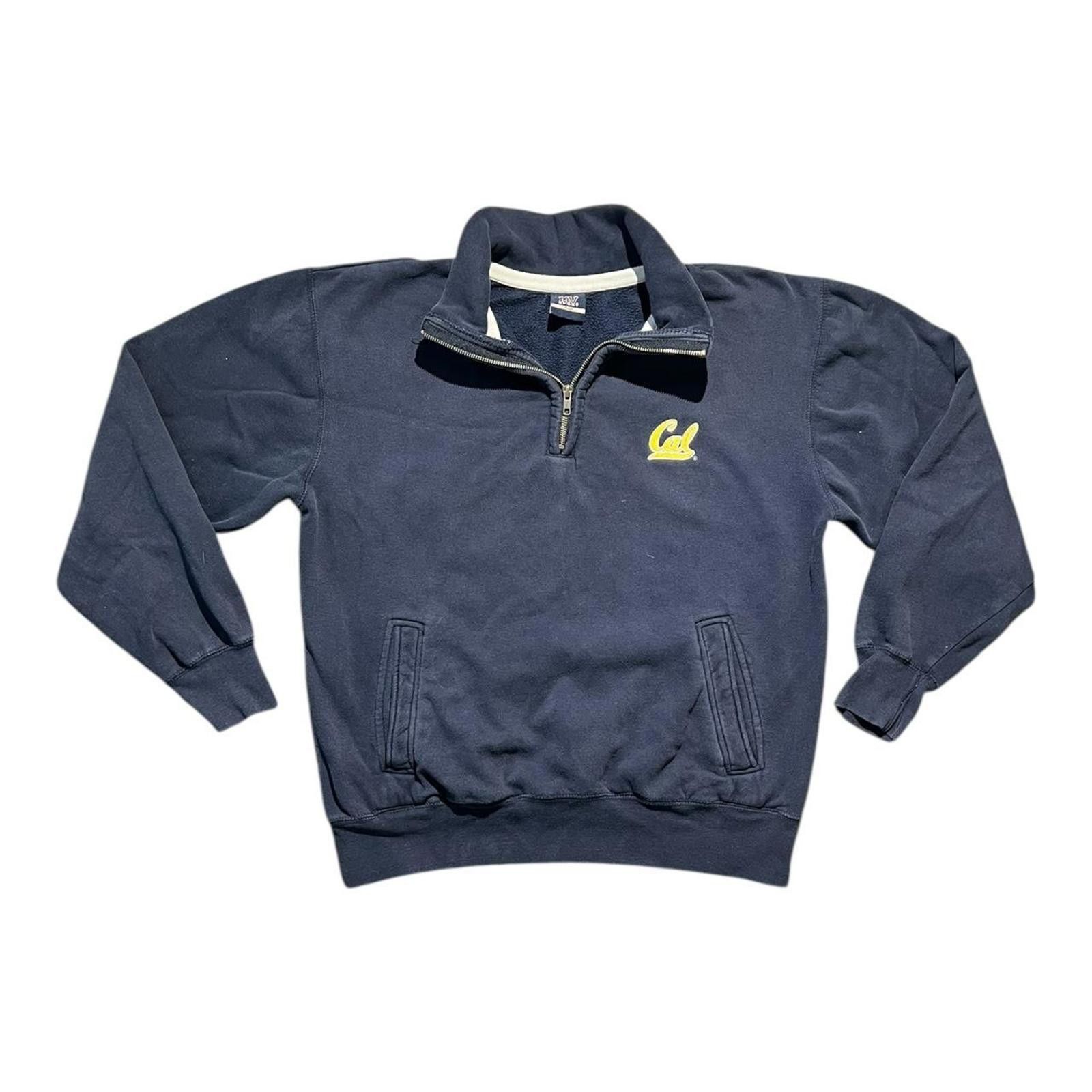 Other Vintage Cal California Golden Bears Quarter Zip Sweater Size M / US 6-8 / IT 42-44 - 1 Thumbnail