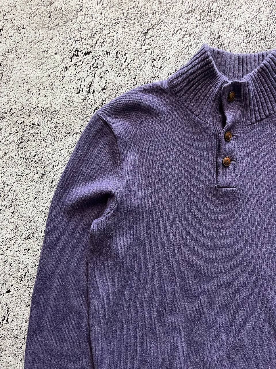 Ralph Lauren × Vintage Ralph Lauren Men's knit Turtleneck Slim Fil Jumper Sweater Size US L / EU 52-54 / 3 - 3 Thumbnail