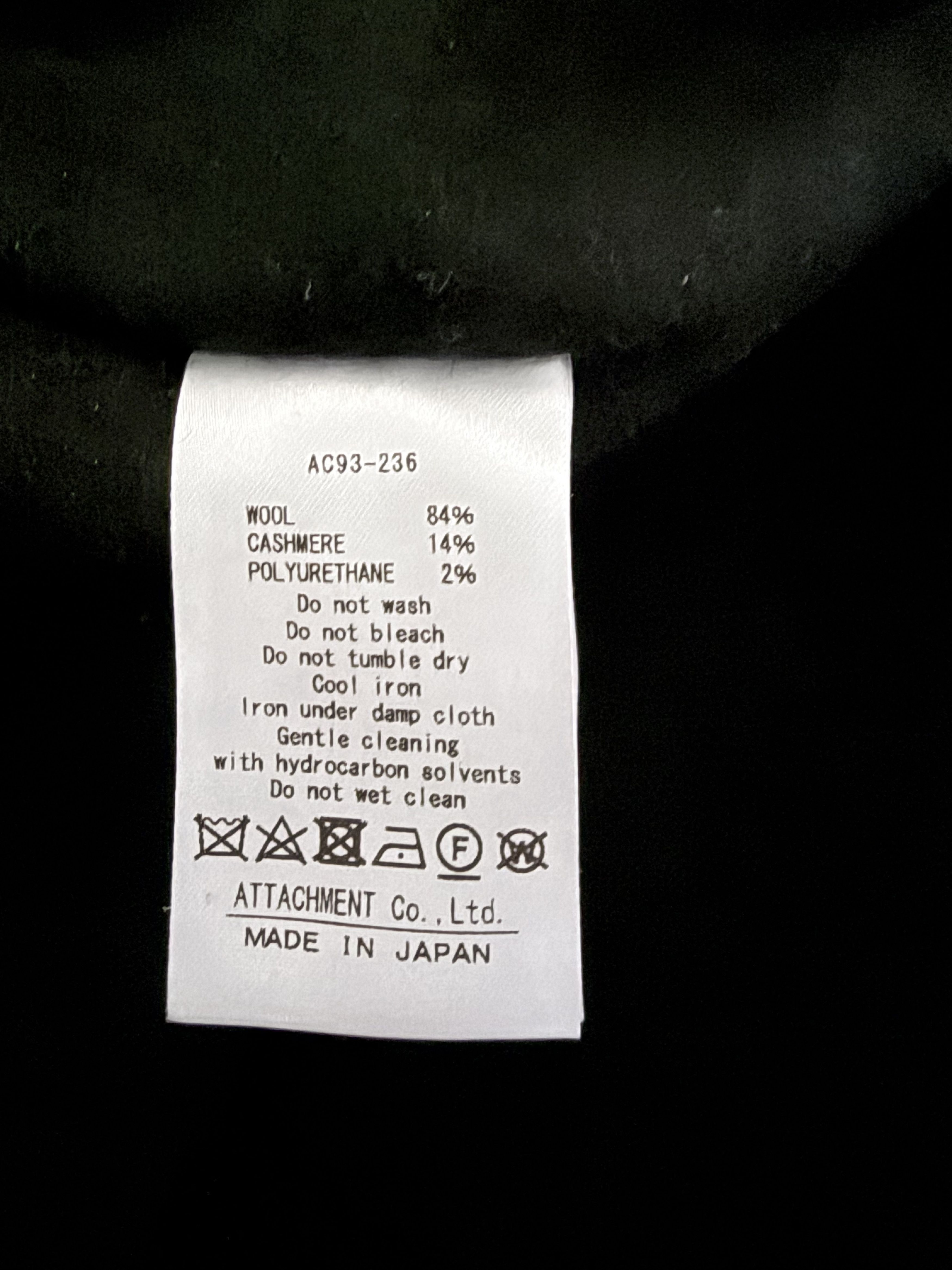 Attachment Cashmere Blend Shawl Collar Coat with Chain Fastener Size US XL / EU 56 / 4 - 11 Thumbnail