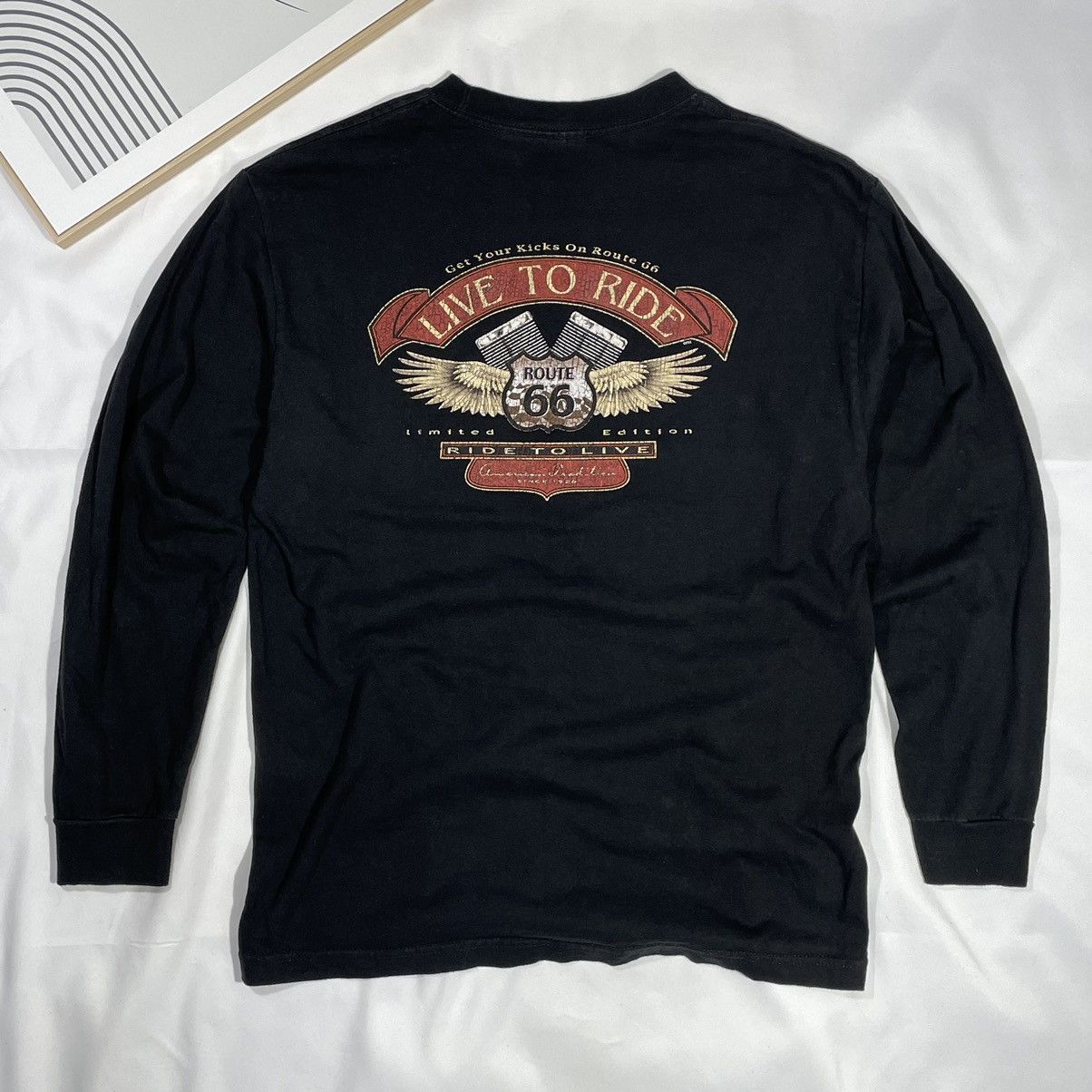 Route 66 Rout 66 Vintage LS shirt y2k Size US M / EU 48-50 / 2 - 5 Thumbnail