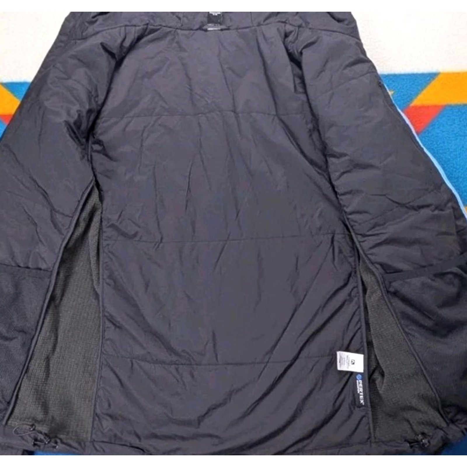 Flylow Flylow Crowe Puffer Jacket Hooded Pertex Insulated Ski Snowboard Black Medium Size US M / EU 48-50 / 2 - 3 Thumbnail